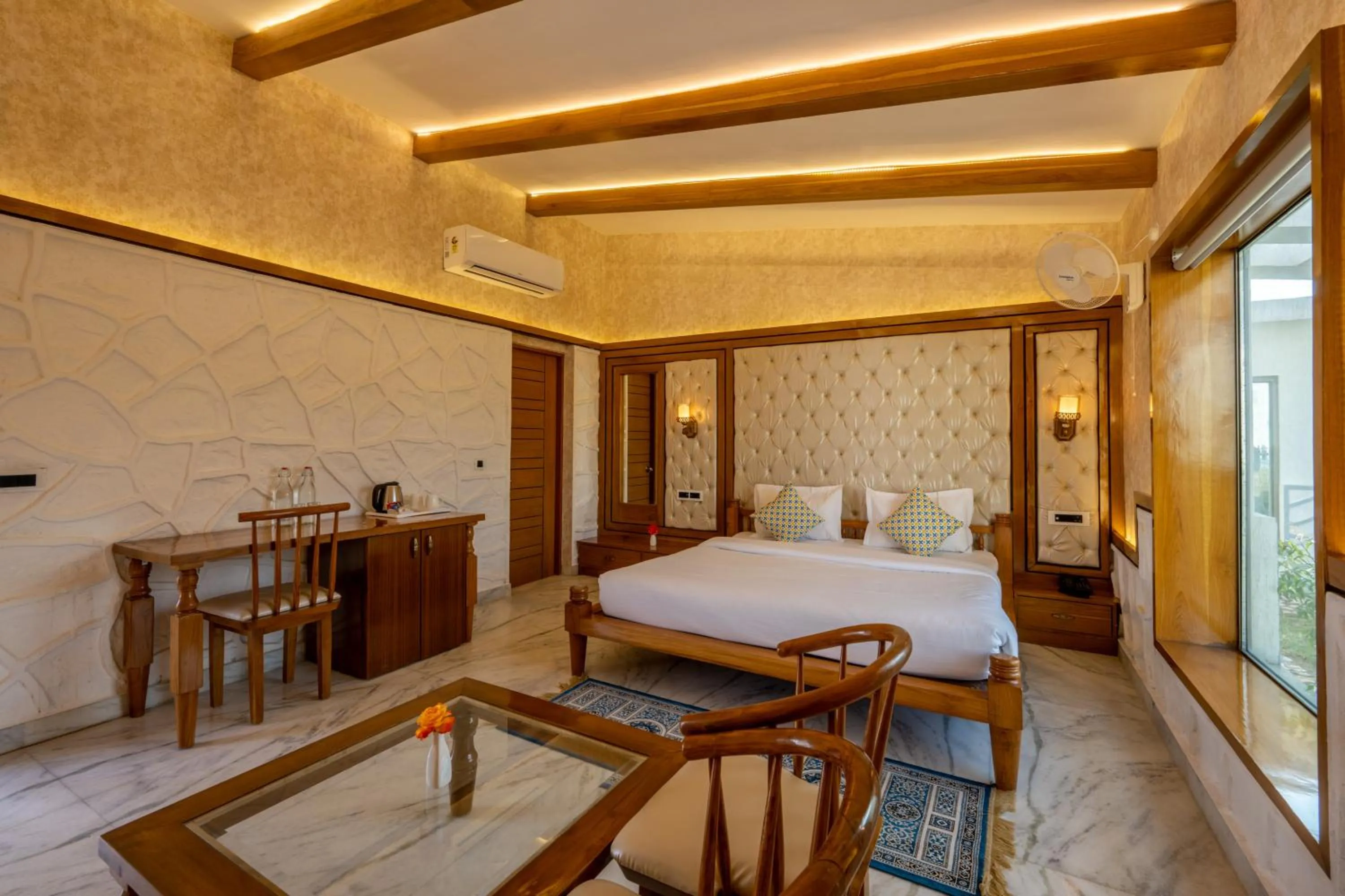 Bed in Hukamgarh - A Luxury Boutique Resort