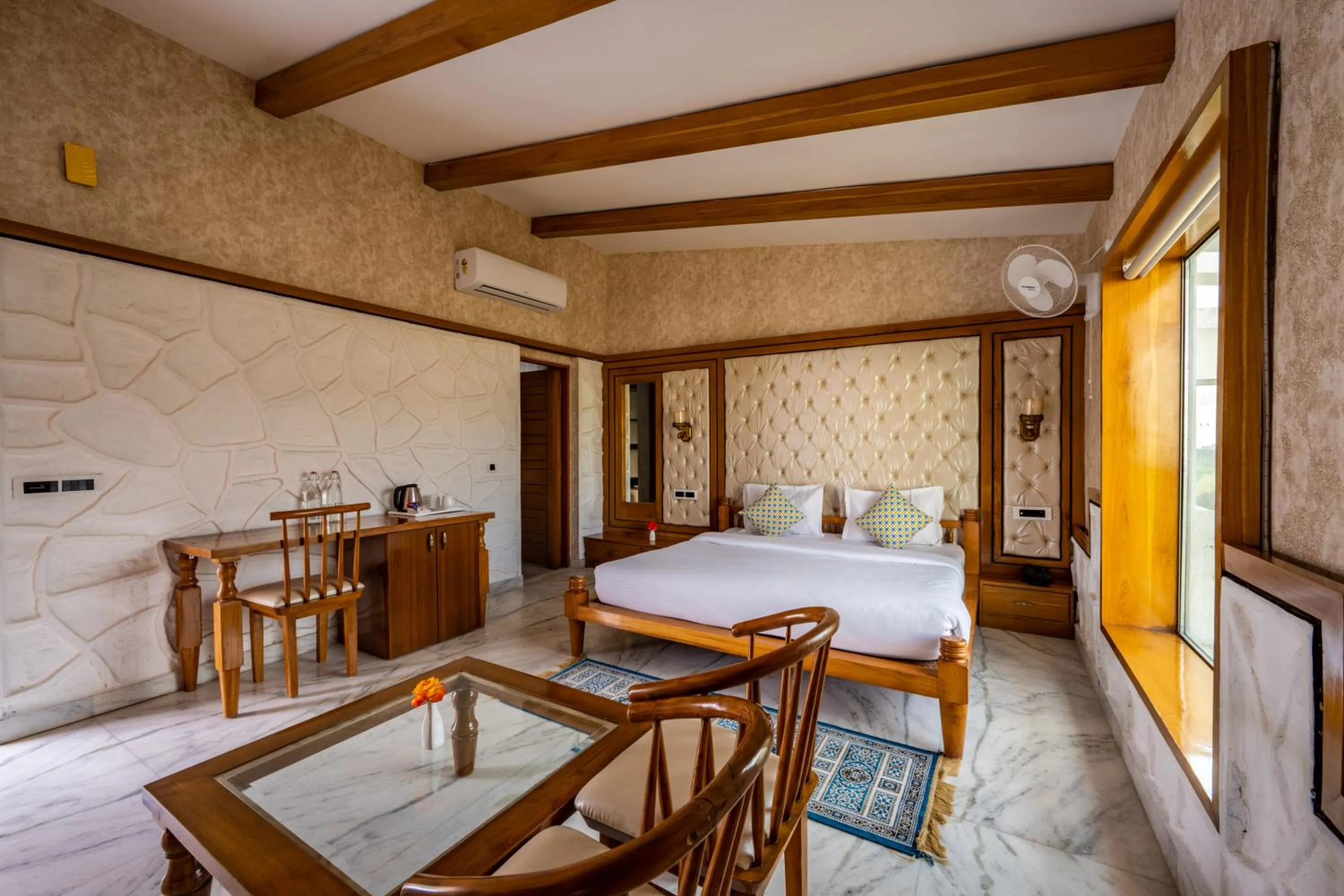 Bed in Hukamgarh - A Luxury Boutique Resort