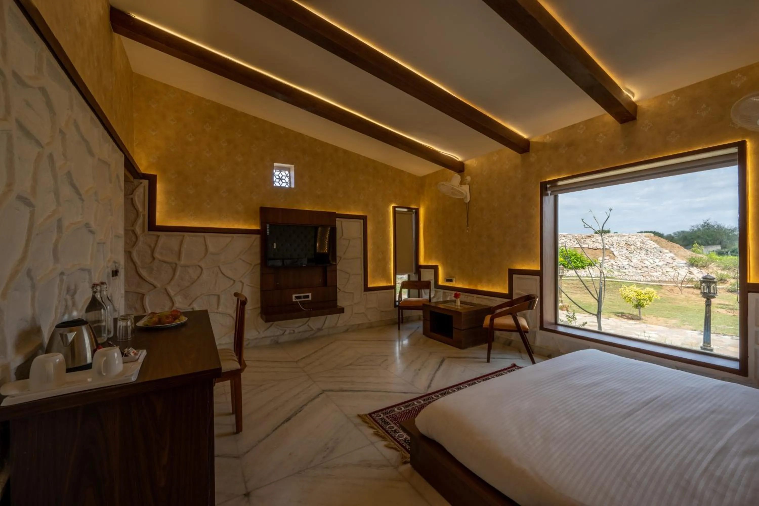 Bed in Hukamgarh - A Luxury Boutique Resort