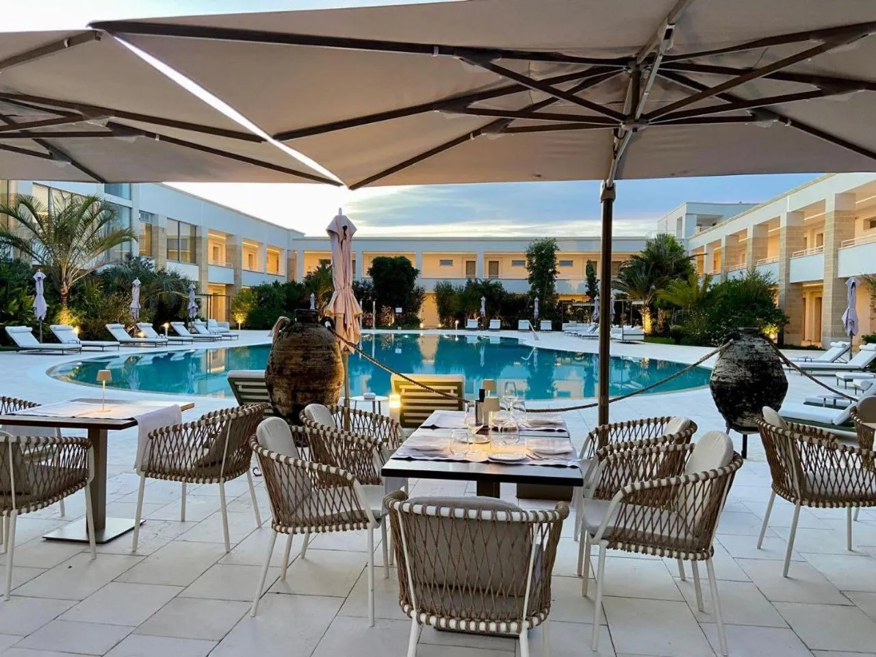 Restaurant/places to eat in Torre Assunta Hotel