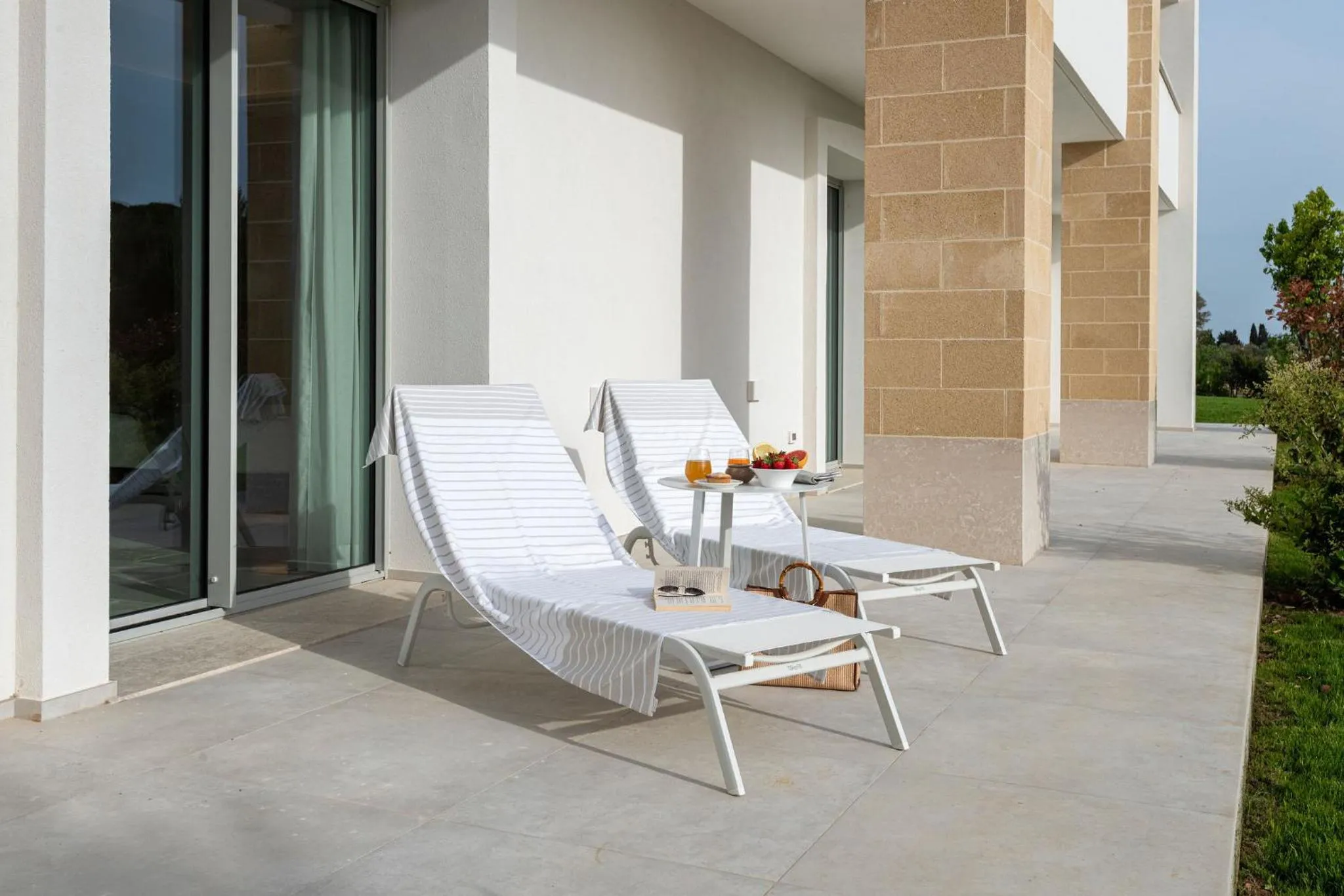 Garden in Torre Assunta Hotel
