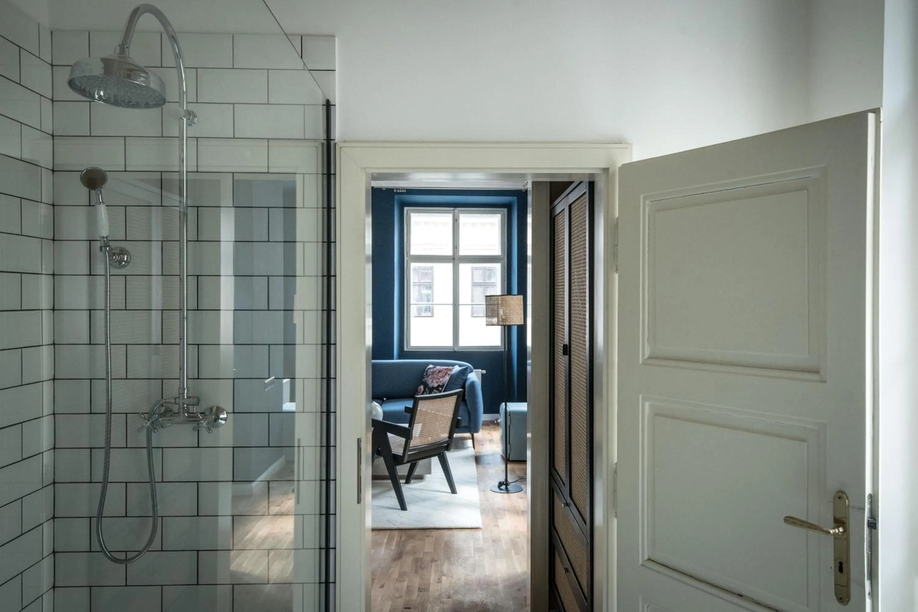 Shower in Domus Balthasar Boutique Hotel