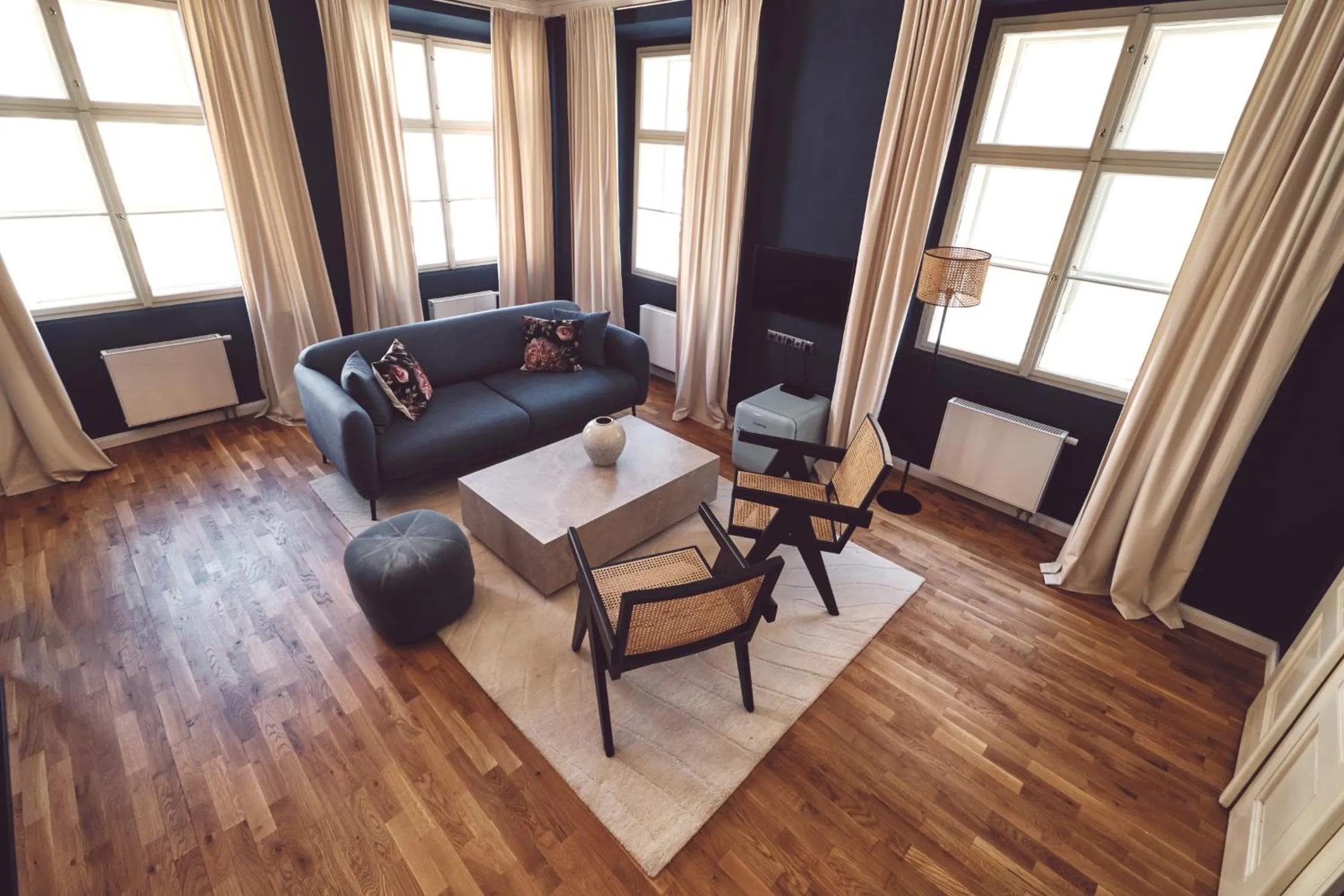 Living room in Domus Balthasar Boutique Hotel