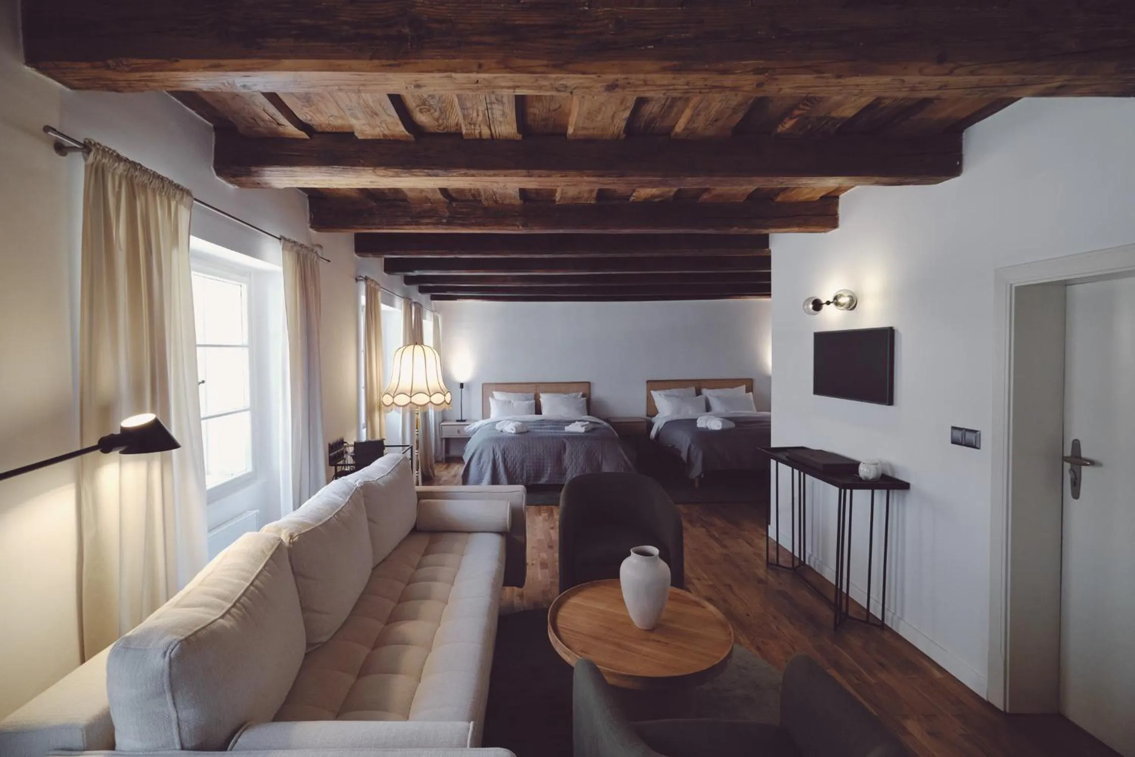 Bed in Domus Balthasar Boutique Hotel