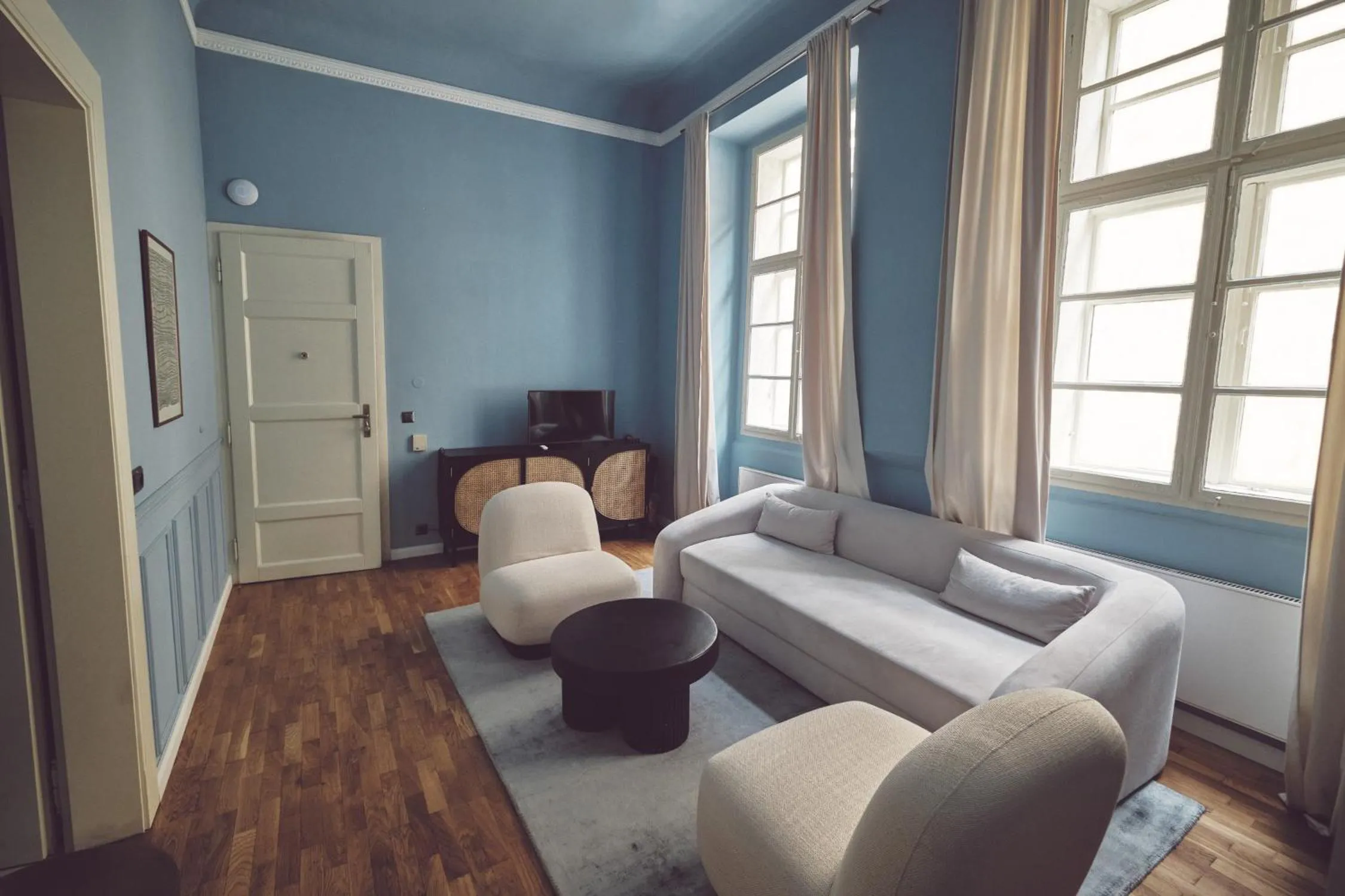 Living room in Domus Balthasar Boutique Hotel