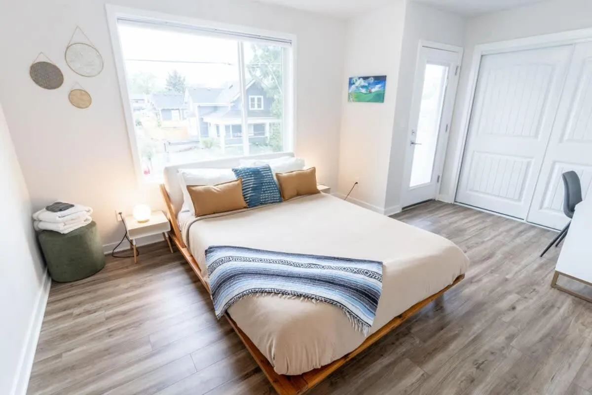 Bed in Comfy Family Home, Walkable Neighborhood + Patio!