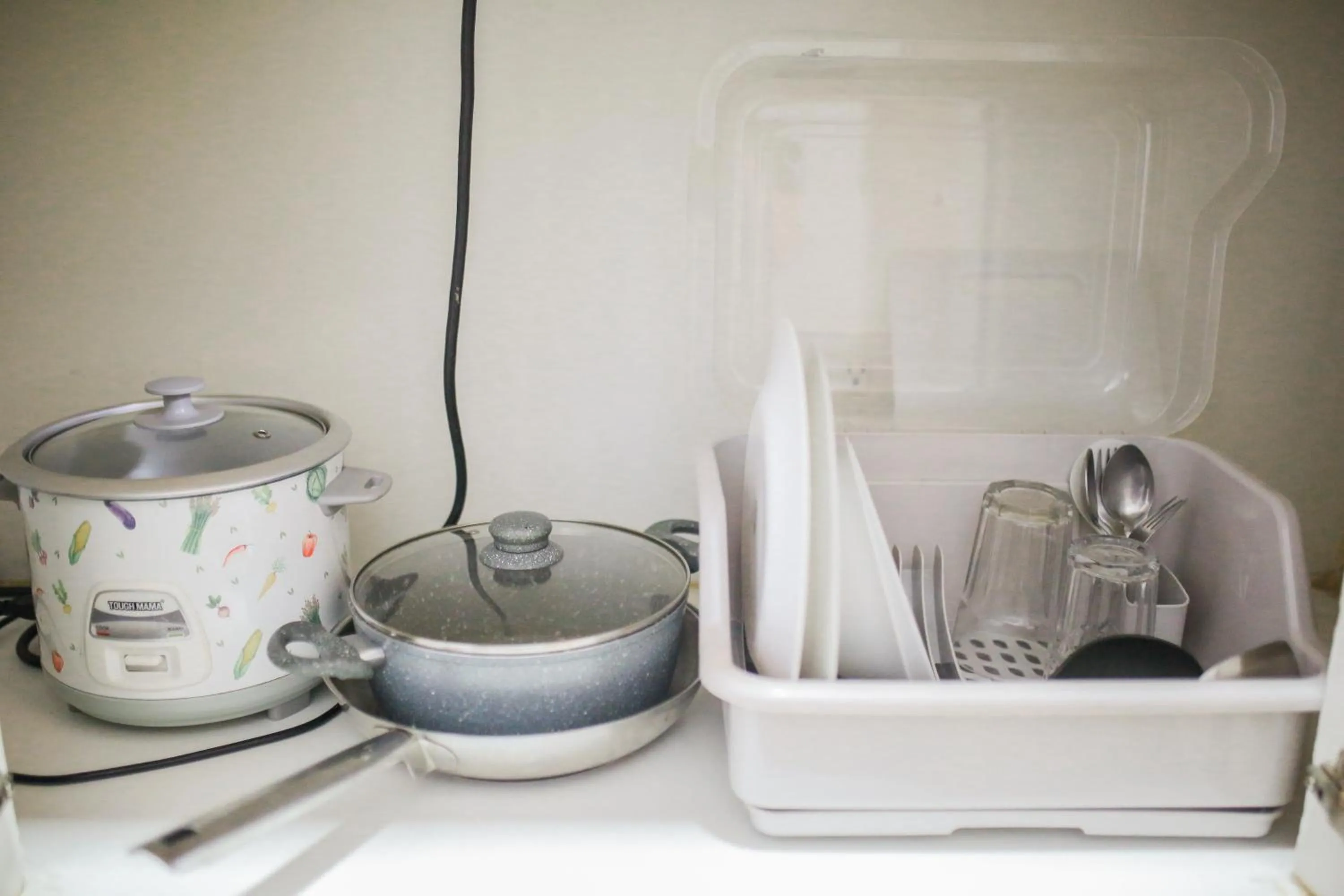 Kitchen or kitchenette in Pacific Bay Grand Suites