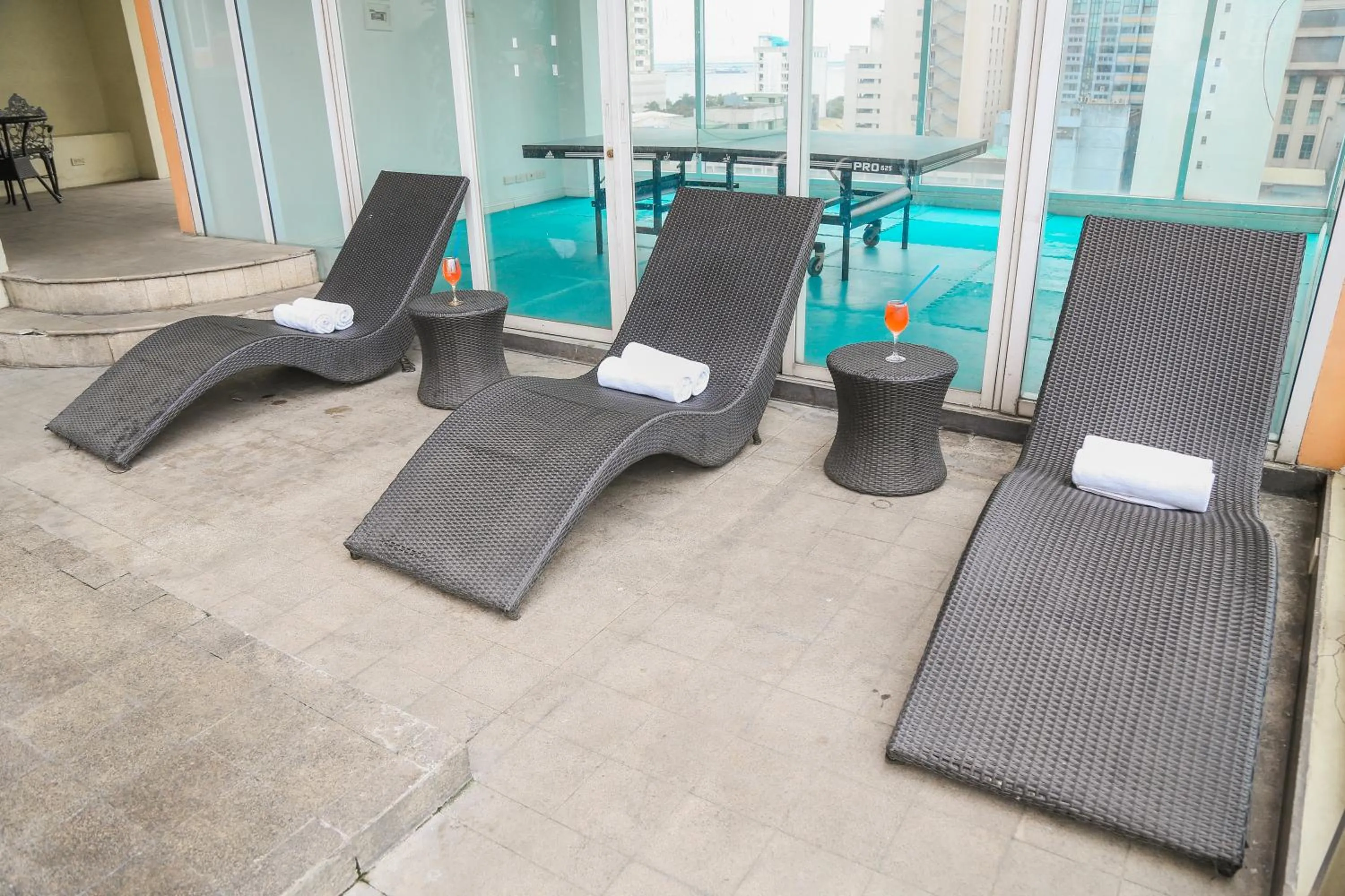 Swimming pool in Pacific Bay Grand Suites