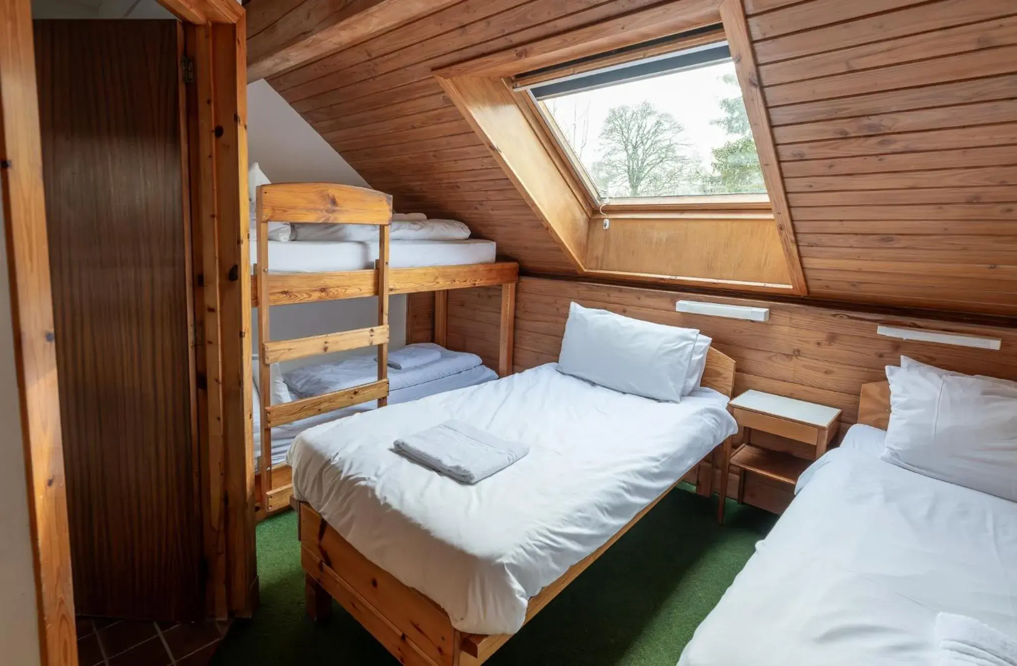 Large Studio with Five Bunk Beds in Insh Hall Rooms at Loch Insh Large Studio with Five Bunk Beds in Insh Hall Rooms at Loch Insh