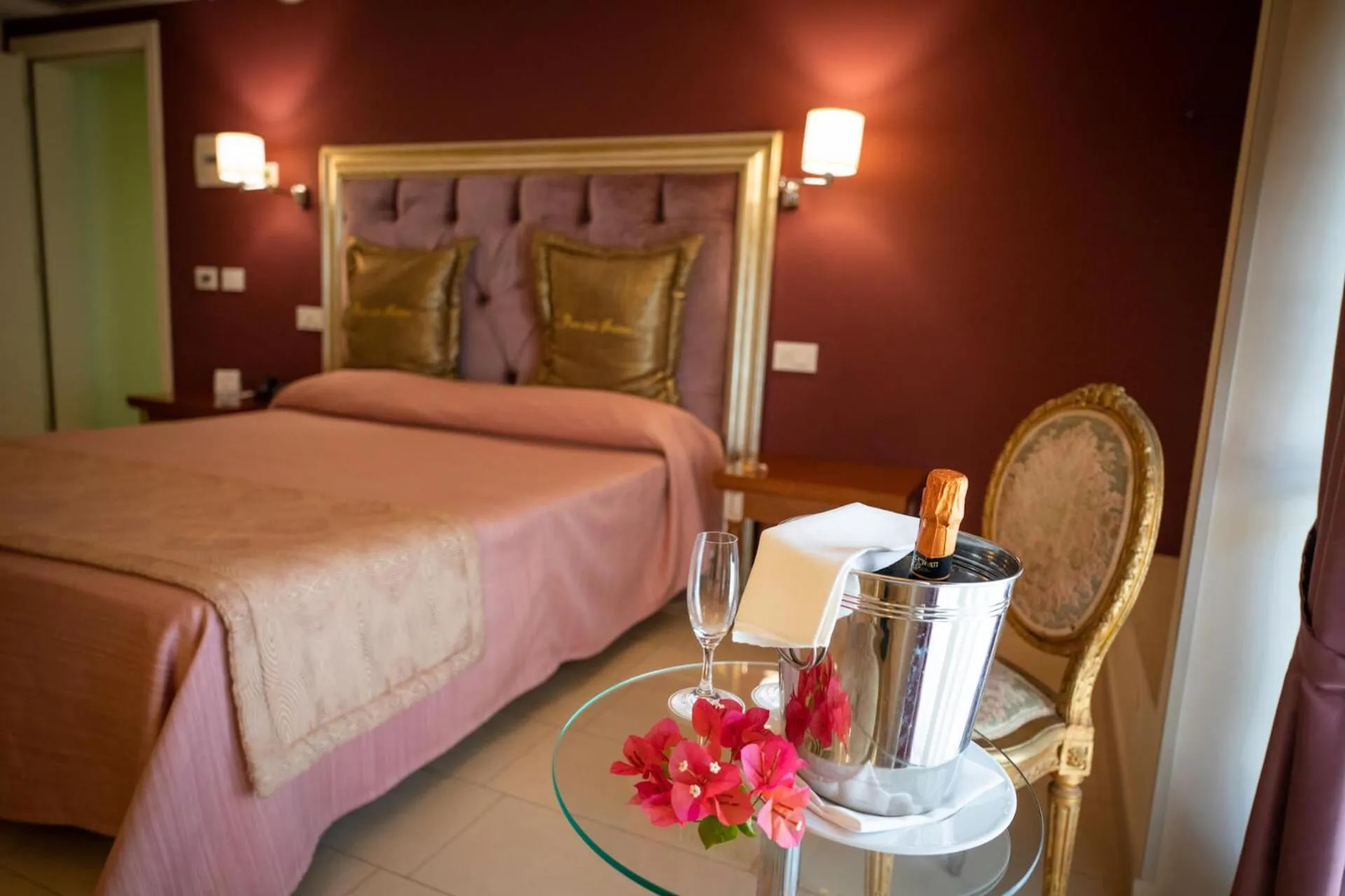 Bed in Hotel Parco delle Fontane