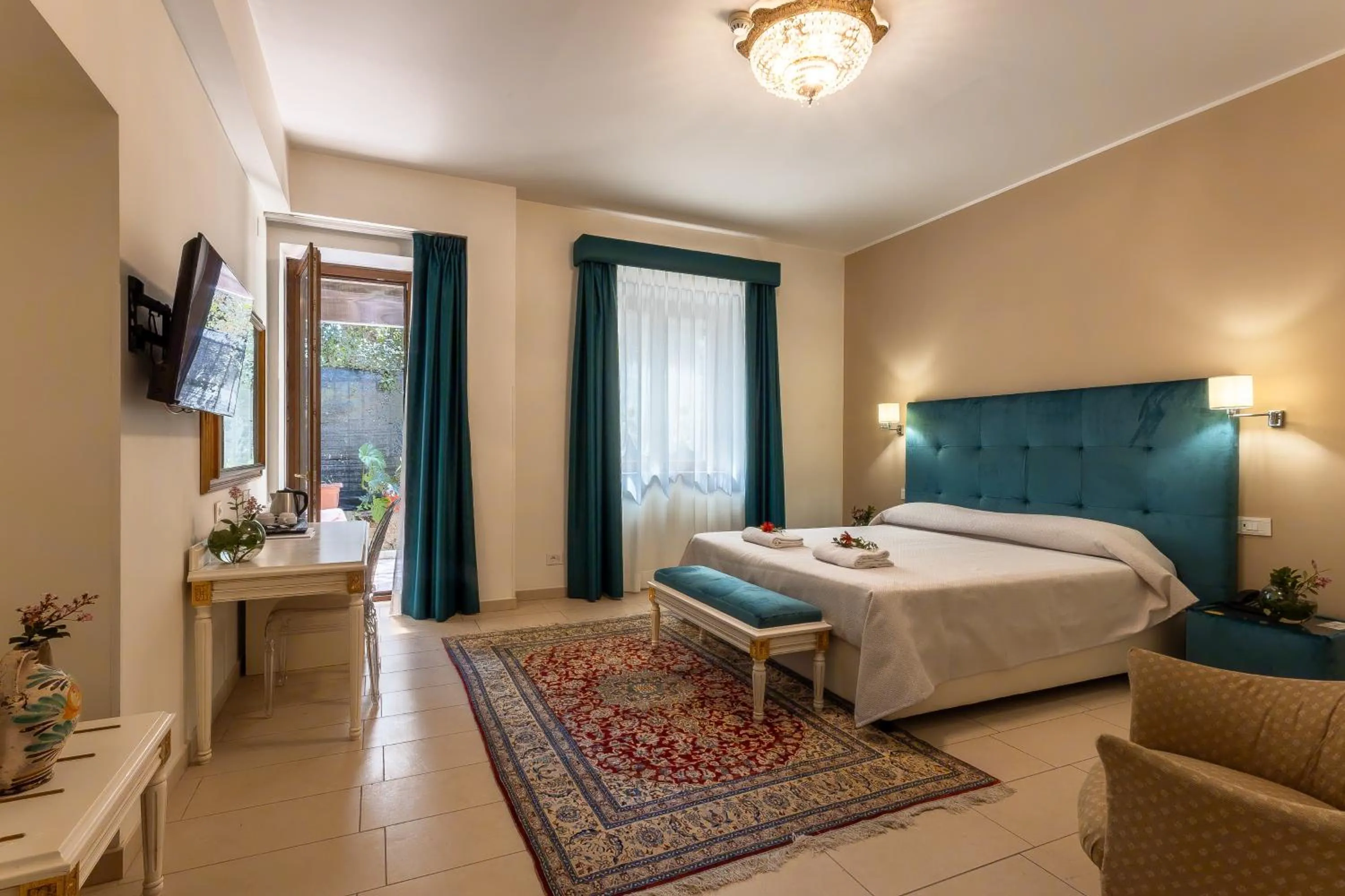 Bed in Hotel Parco delle Fontane