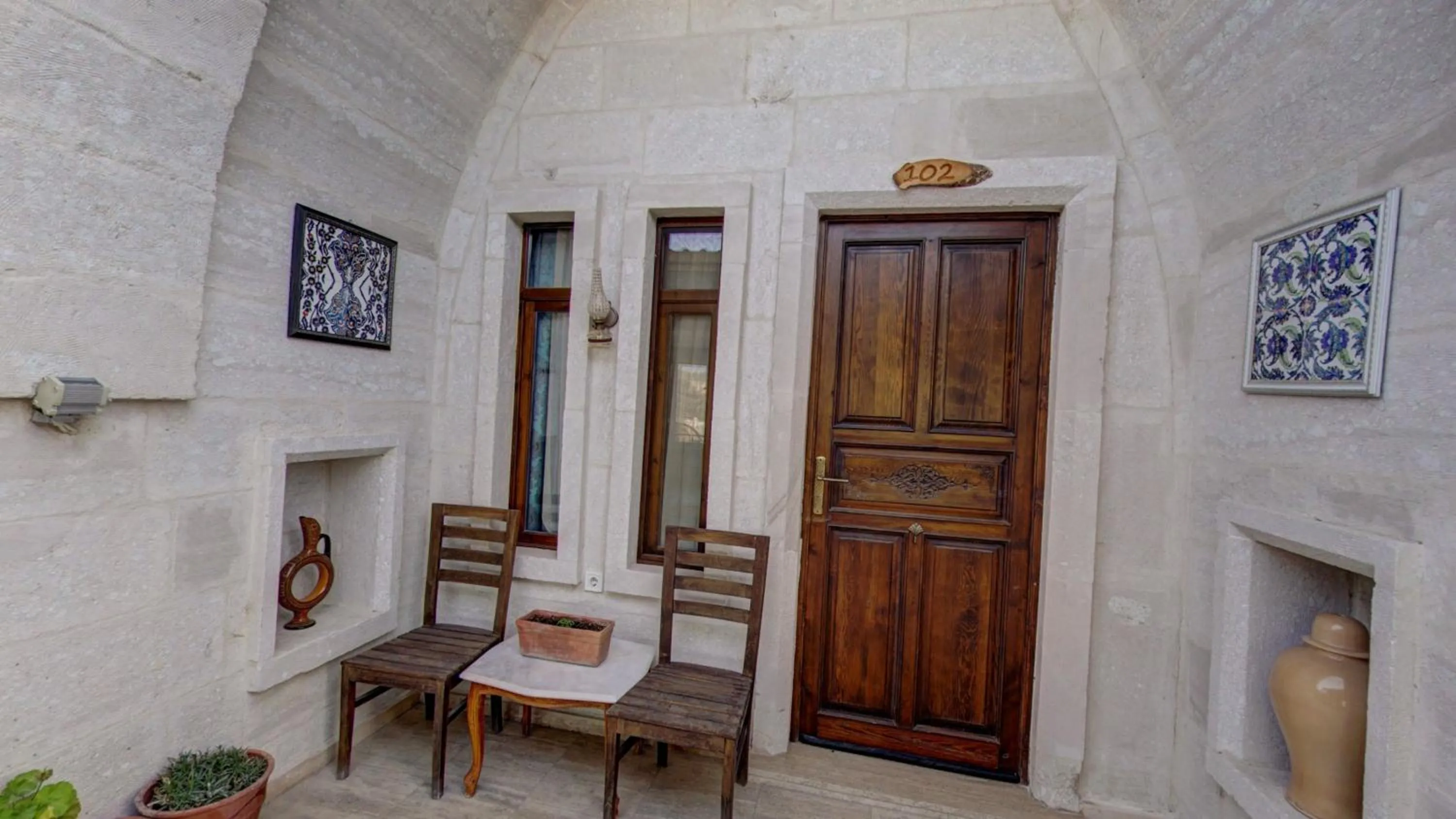 Seating area in Hikmet's House