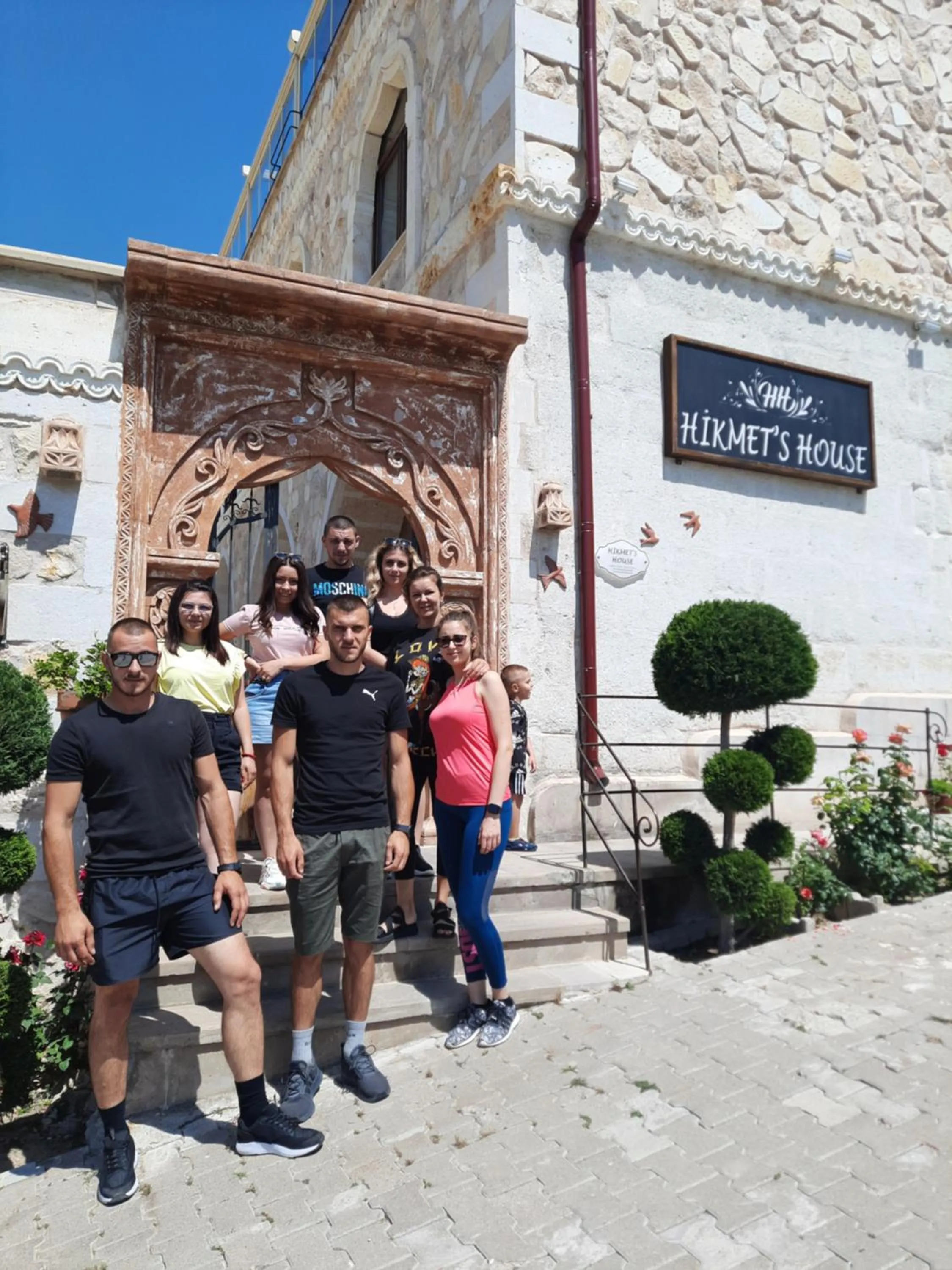 Facade/entrance in Hikmet's House