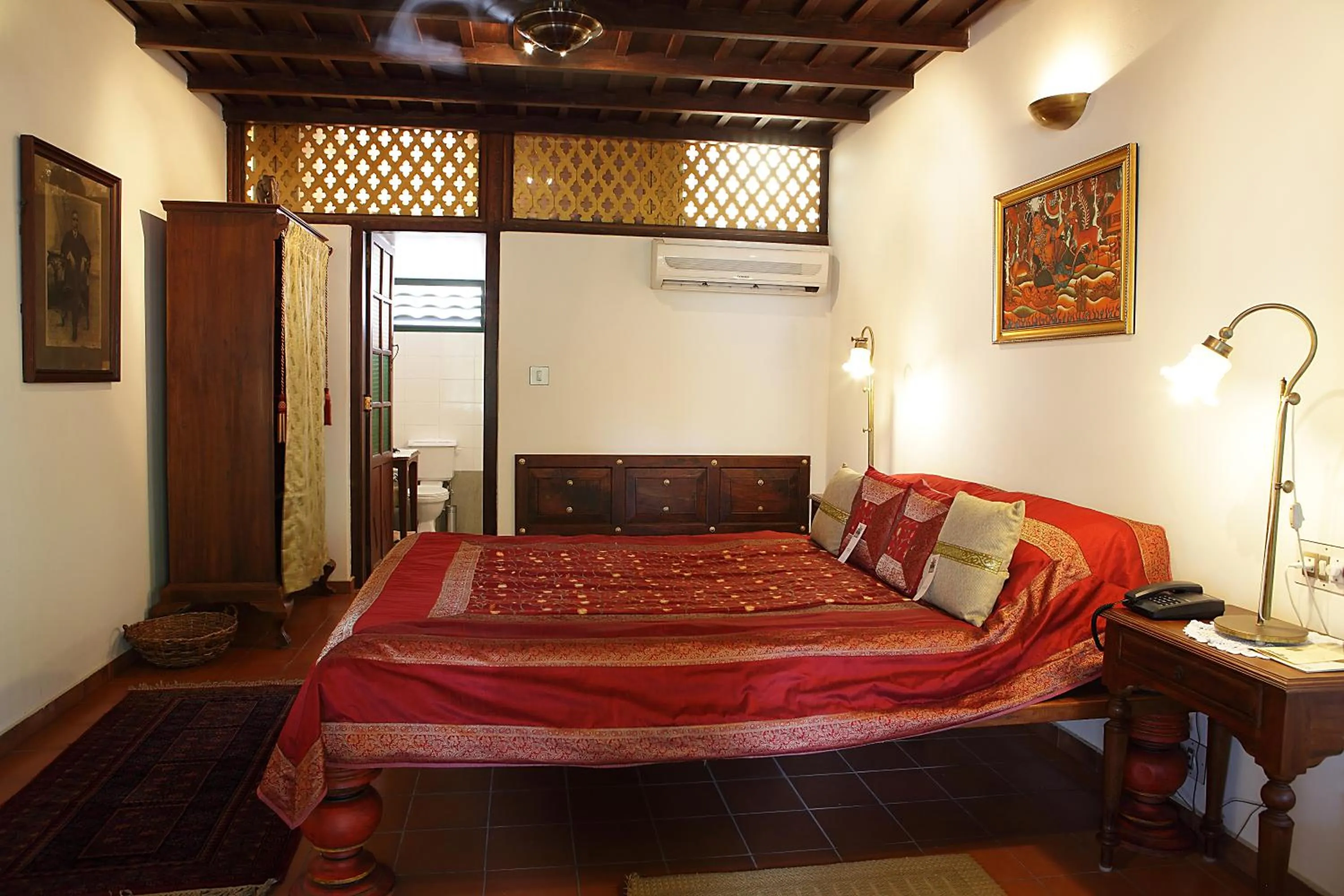Bedroom, Bed in Raheem Residency