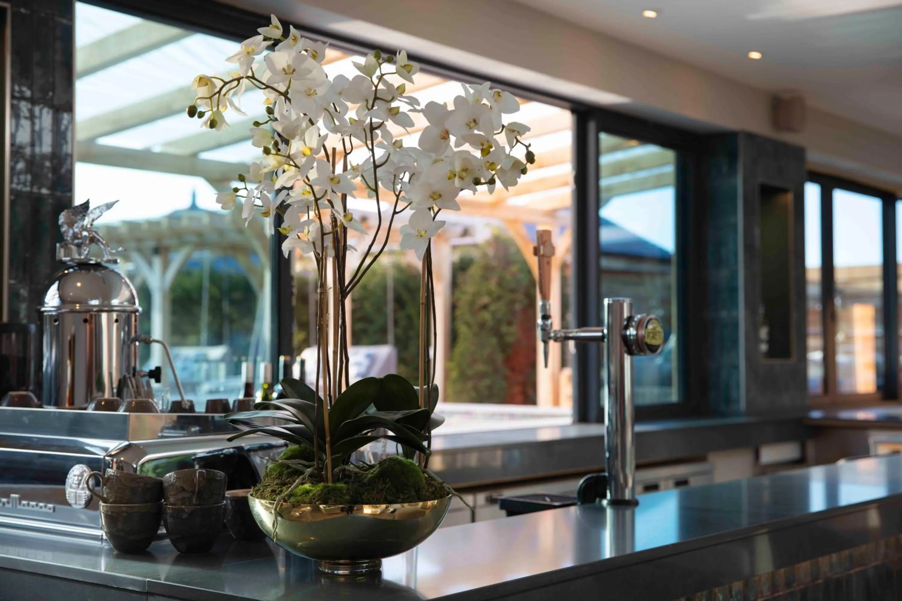 Lounge or bar in Manor House Hotel & Spa, Alsager