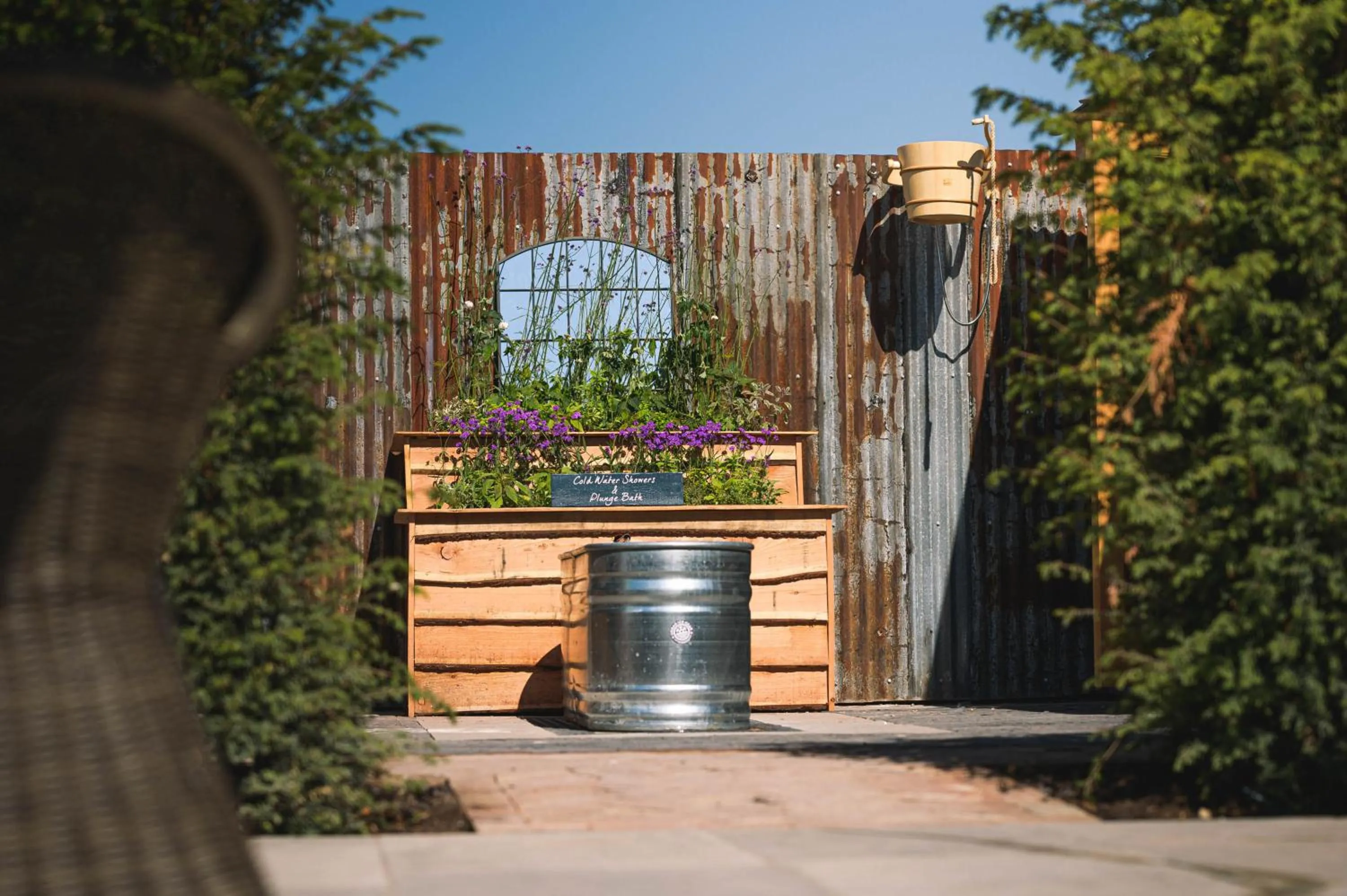 Garden view in Manor House Hotel & Spa, Alsager