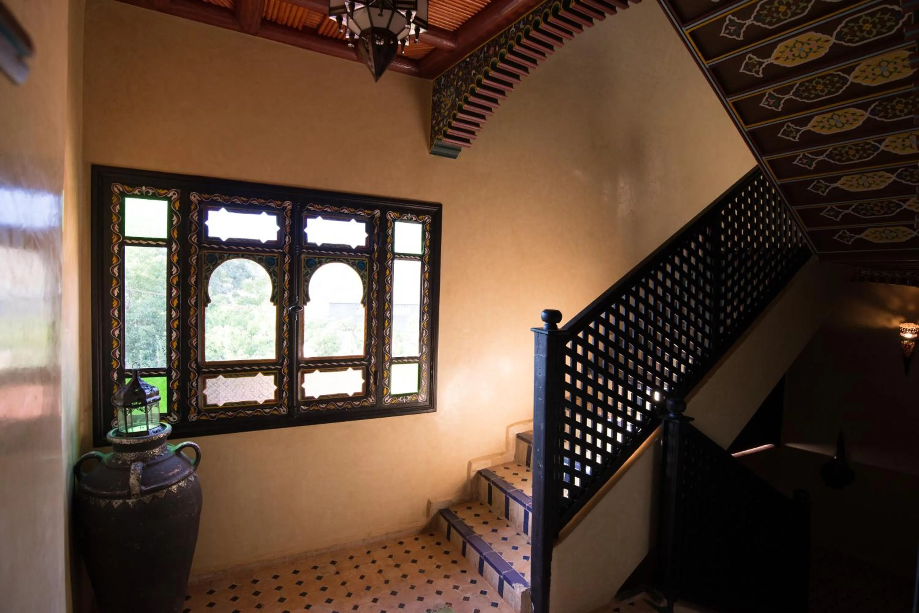 Area and facilities in Riad Jnane Imlil