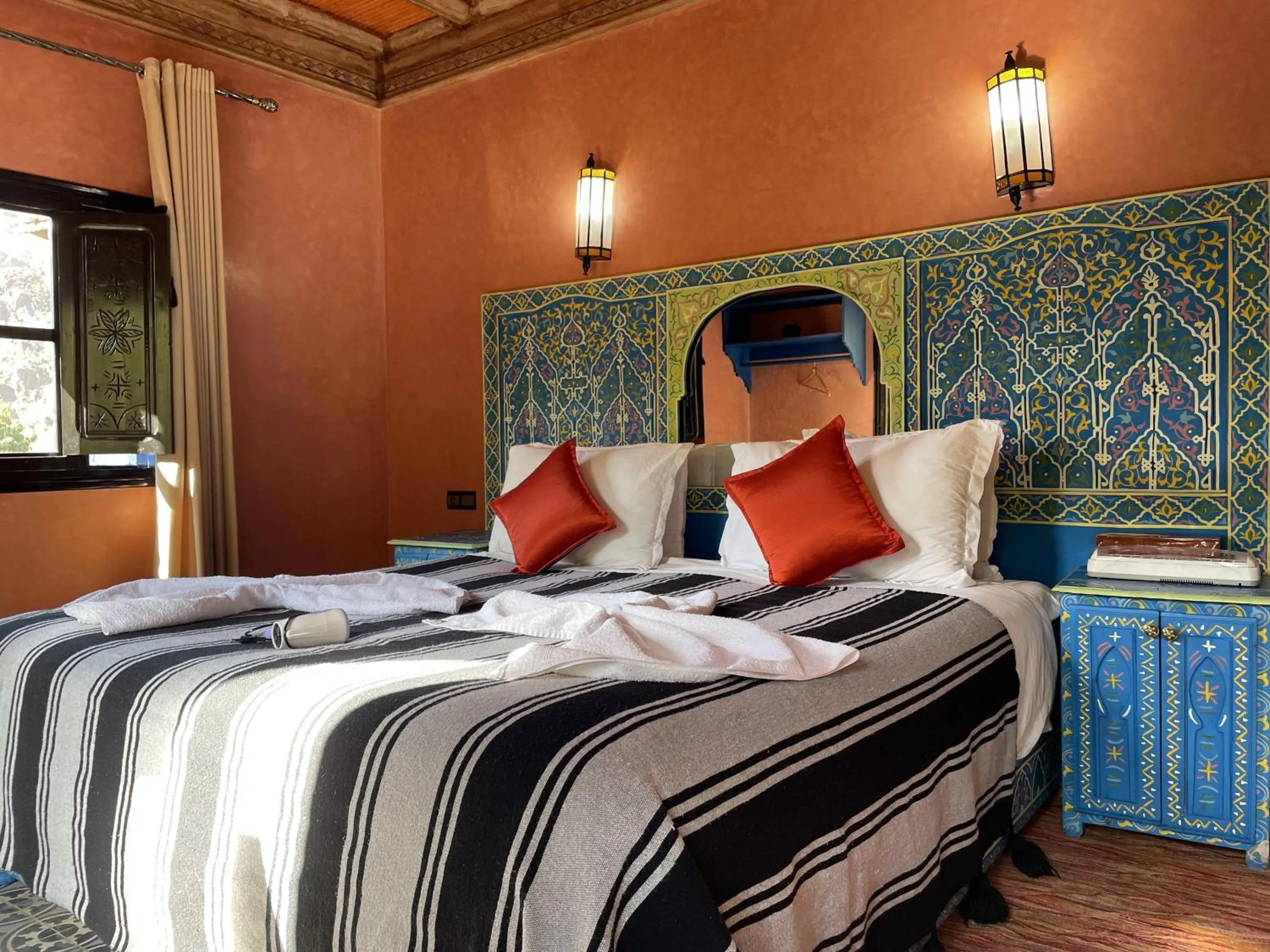 Bedroom, Bed in Riad Jnane Imlil