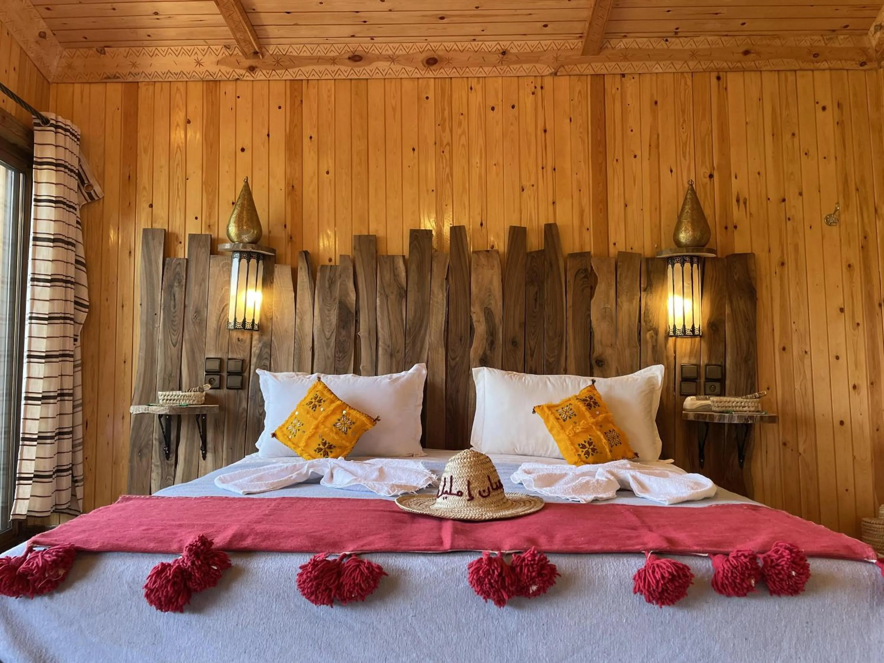 Bedroom, Bed in Riad Jnane Imlil