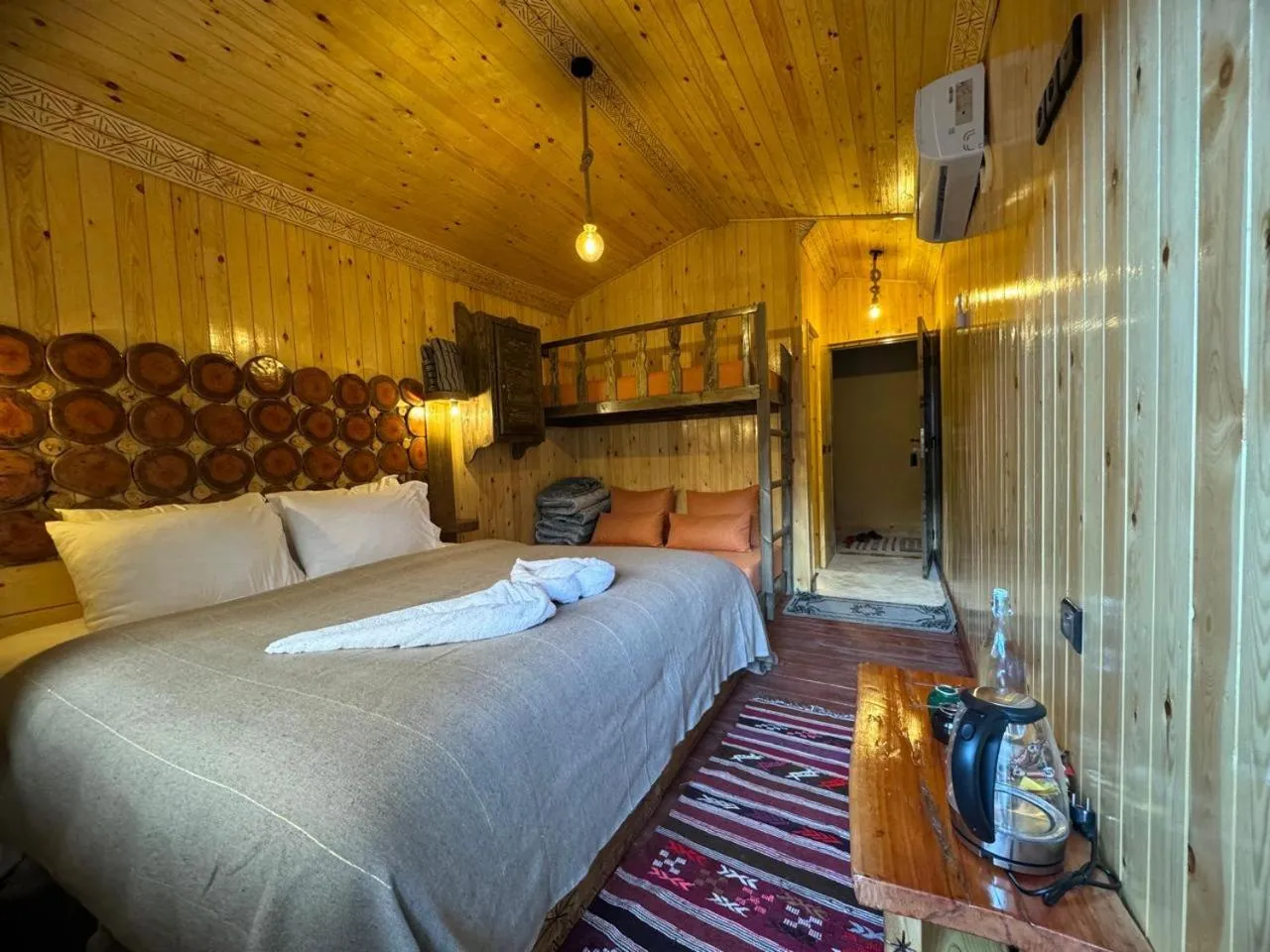 Bed in Riad Jnane Imlil