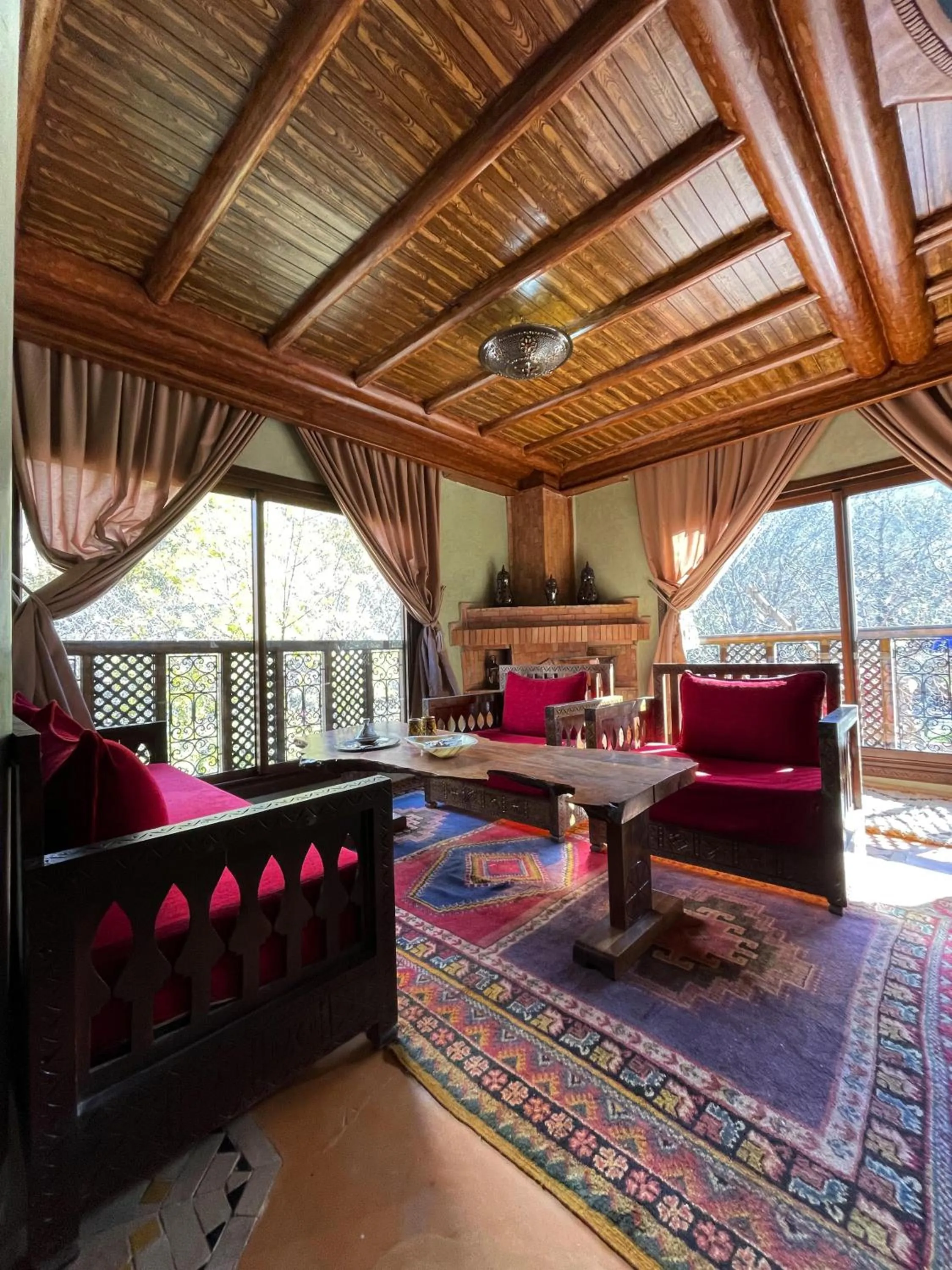 Photo of the whole room, Bed in Riad Jnane Imlil