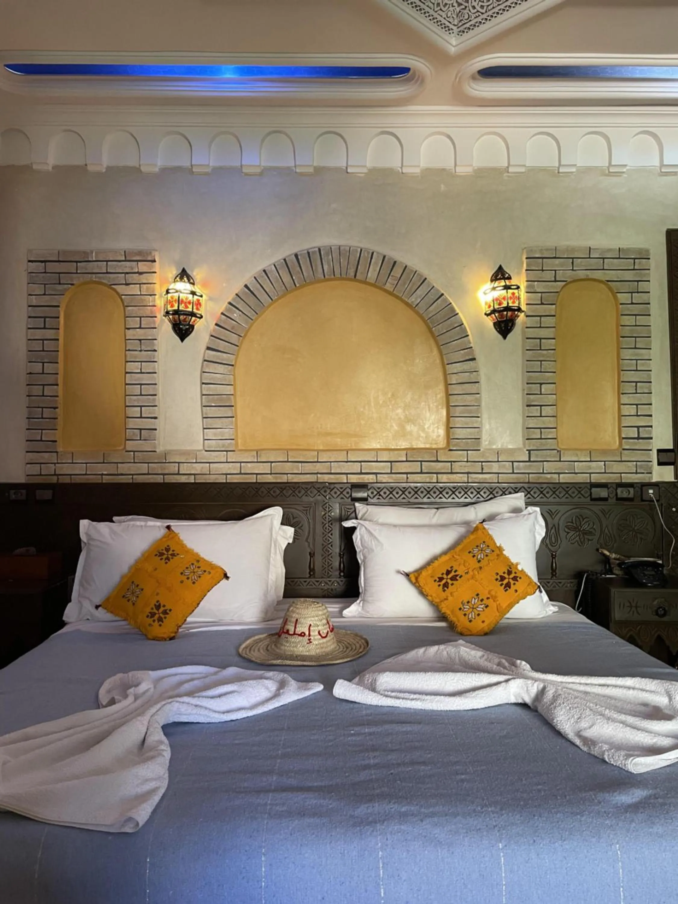 Bedroom, Bed in Riad Jnane Imlil