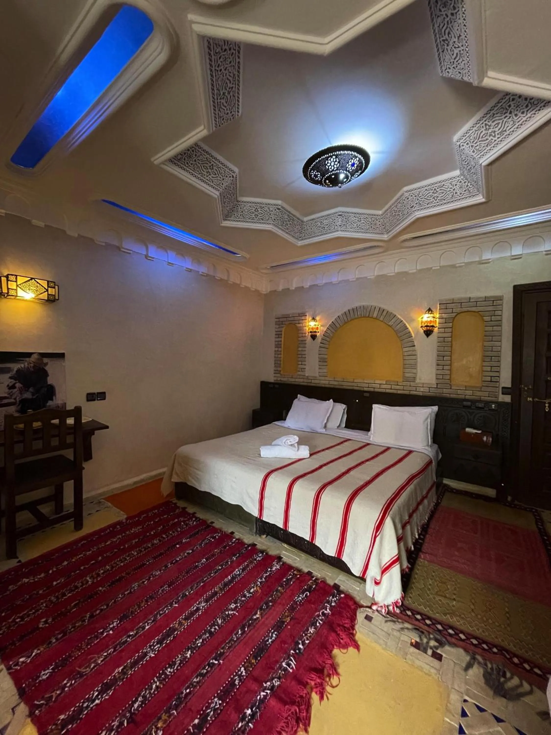 Bedroom, Bed in Riad Jnane Imlil