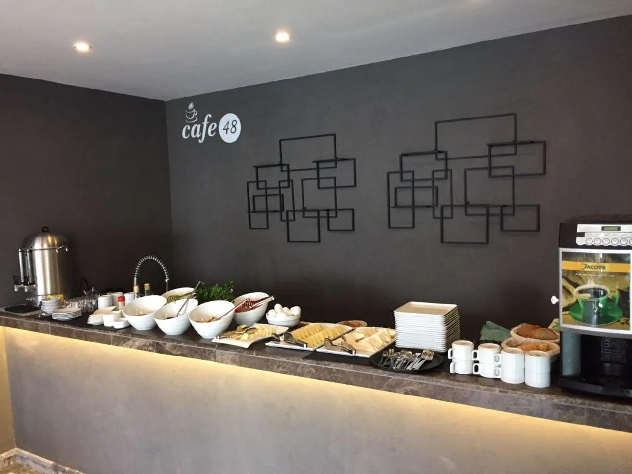 Buffet breakfast in The Hotel 48