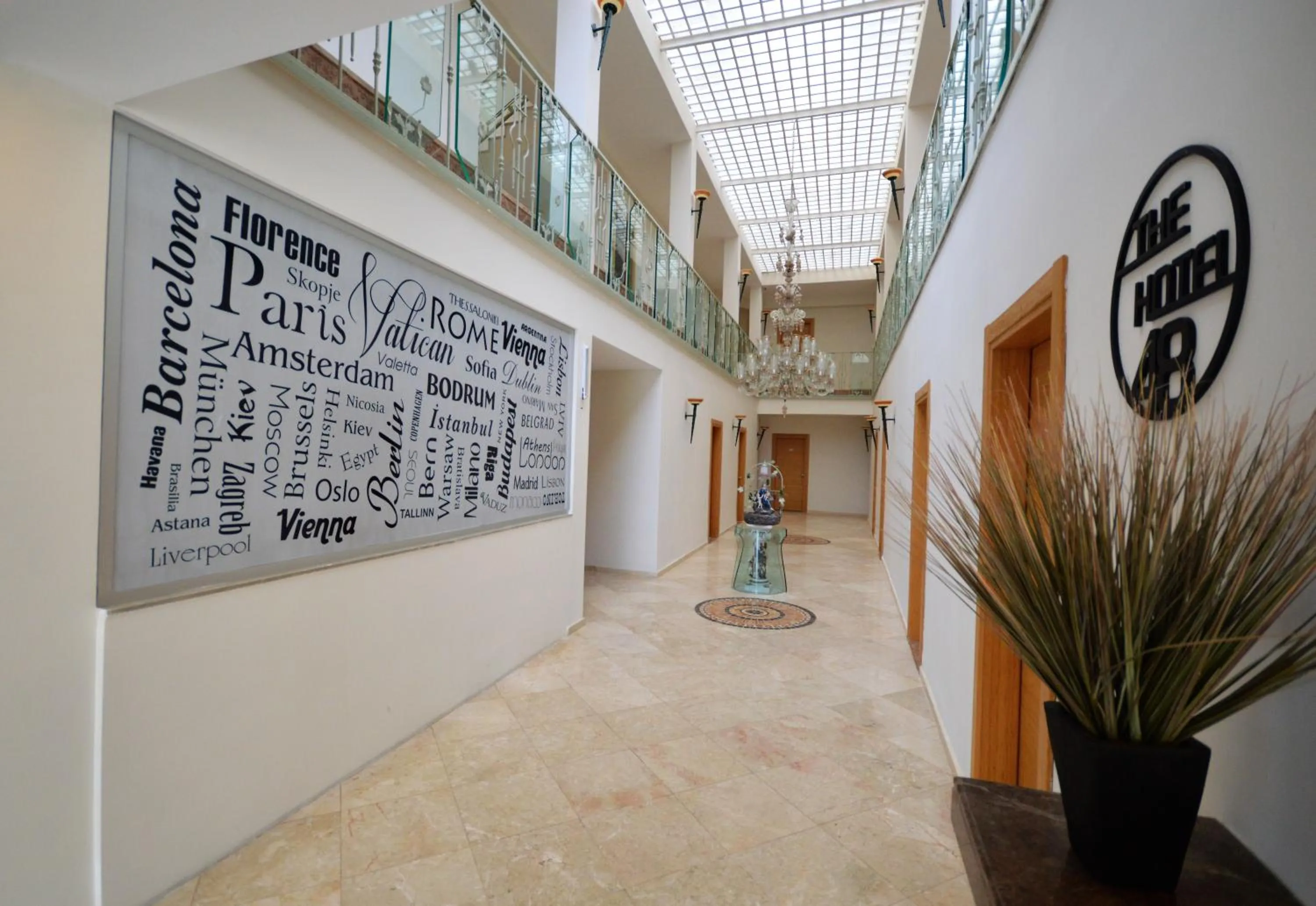 Lobby or reception in The Hotel 48