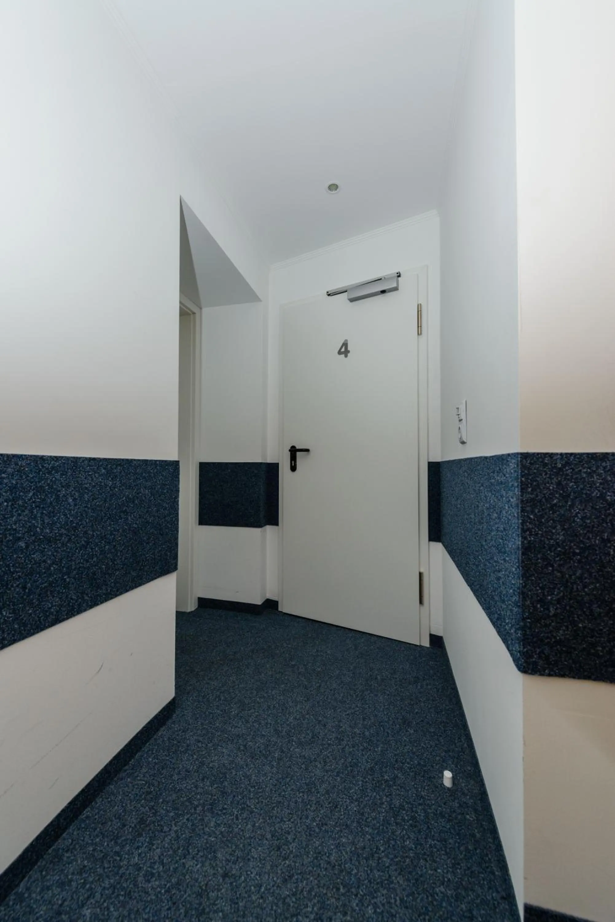 Lobby or reception in City Hotel-Pension Brandenburg