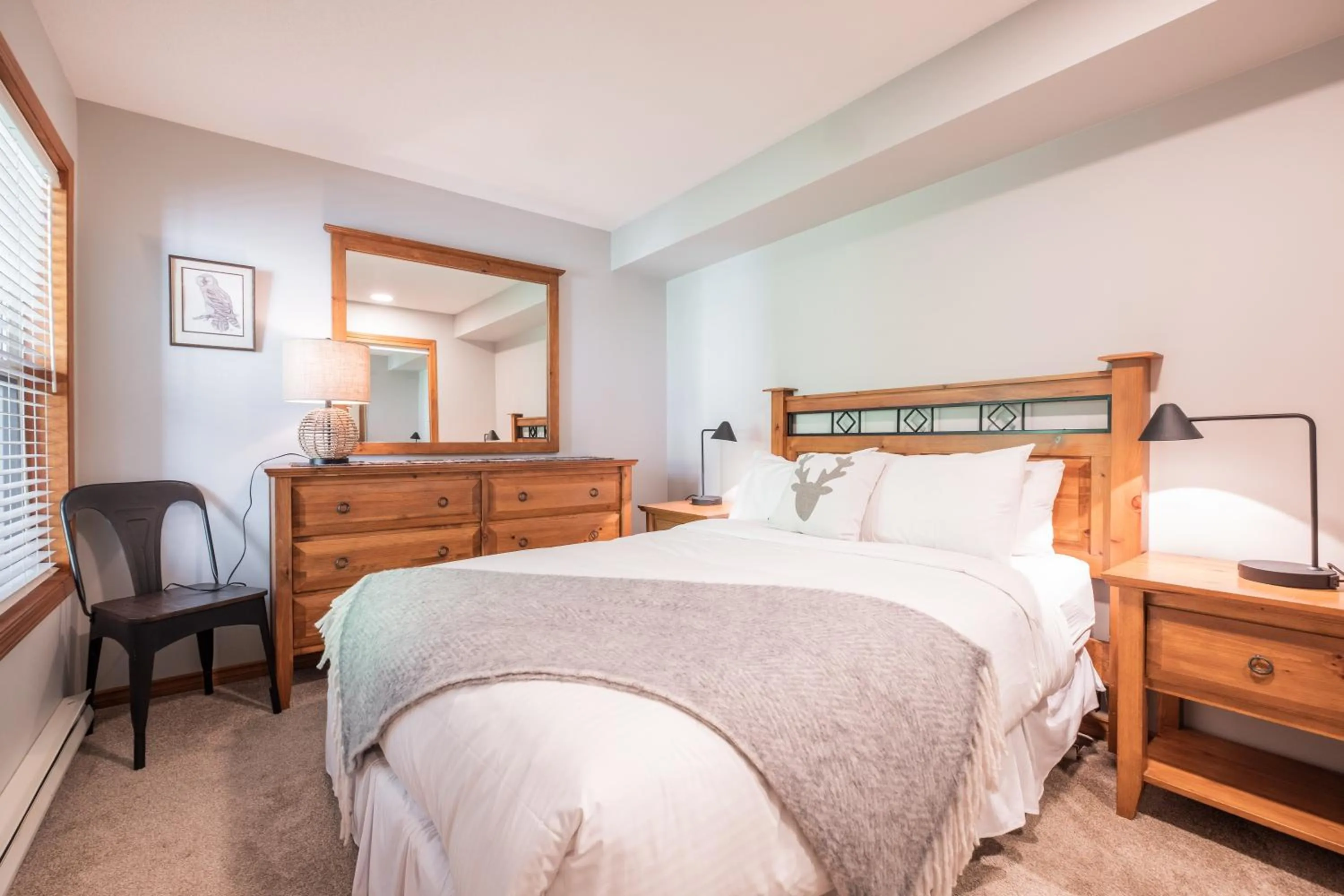 Bedroom, Bed in Arrowhead Point by Outpost Whistler