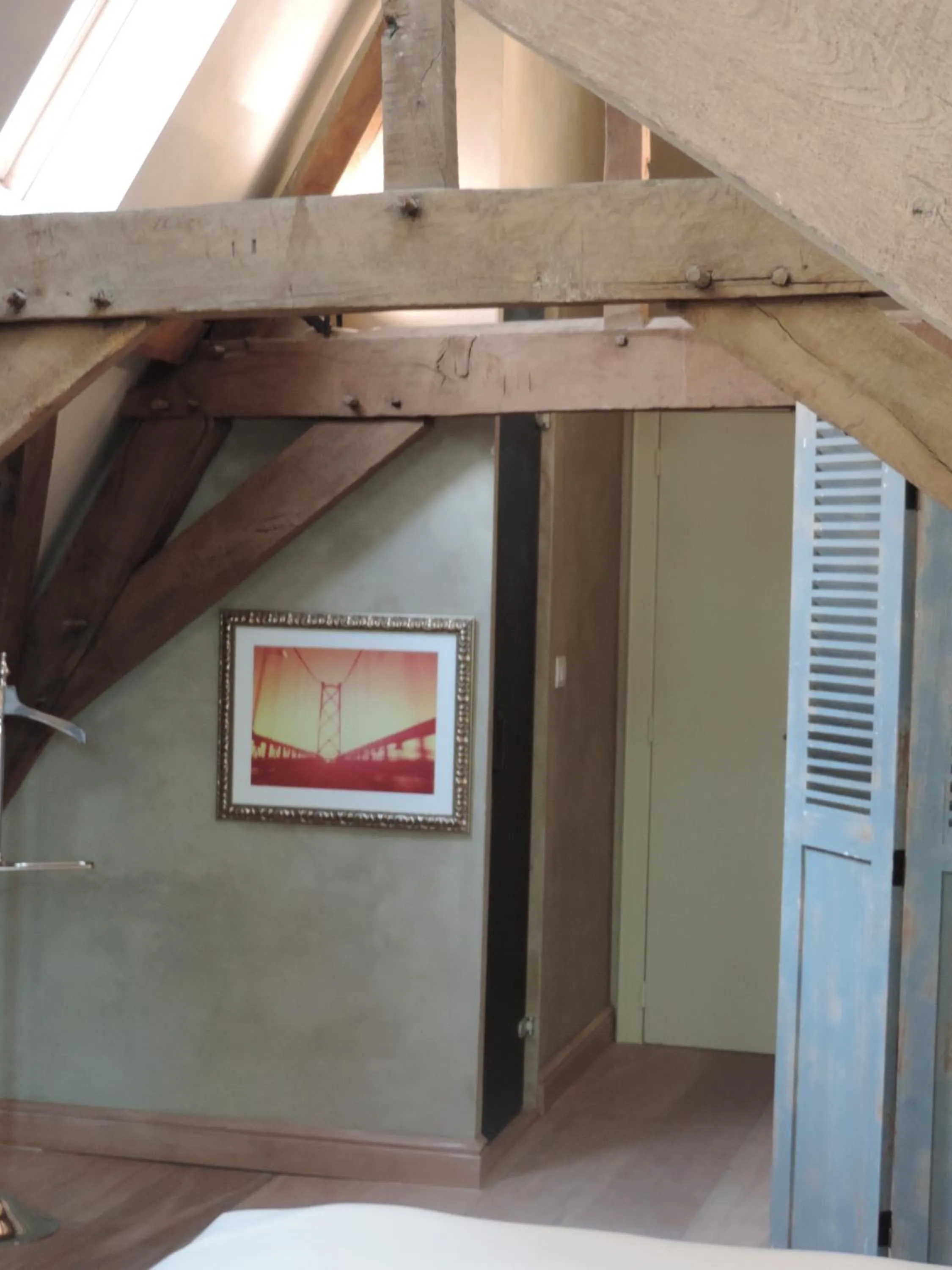 Decorative detail in B&B Saint-Sauveur Bruges