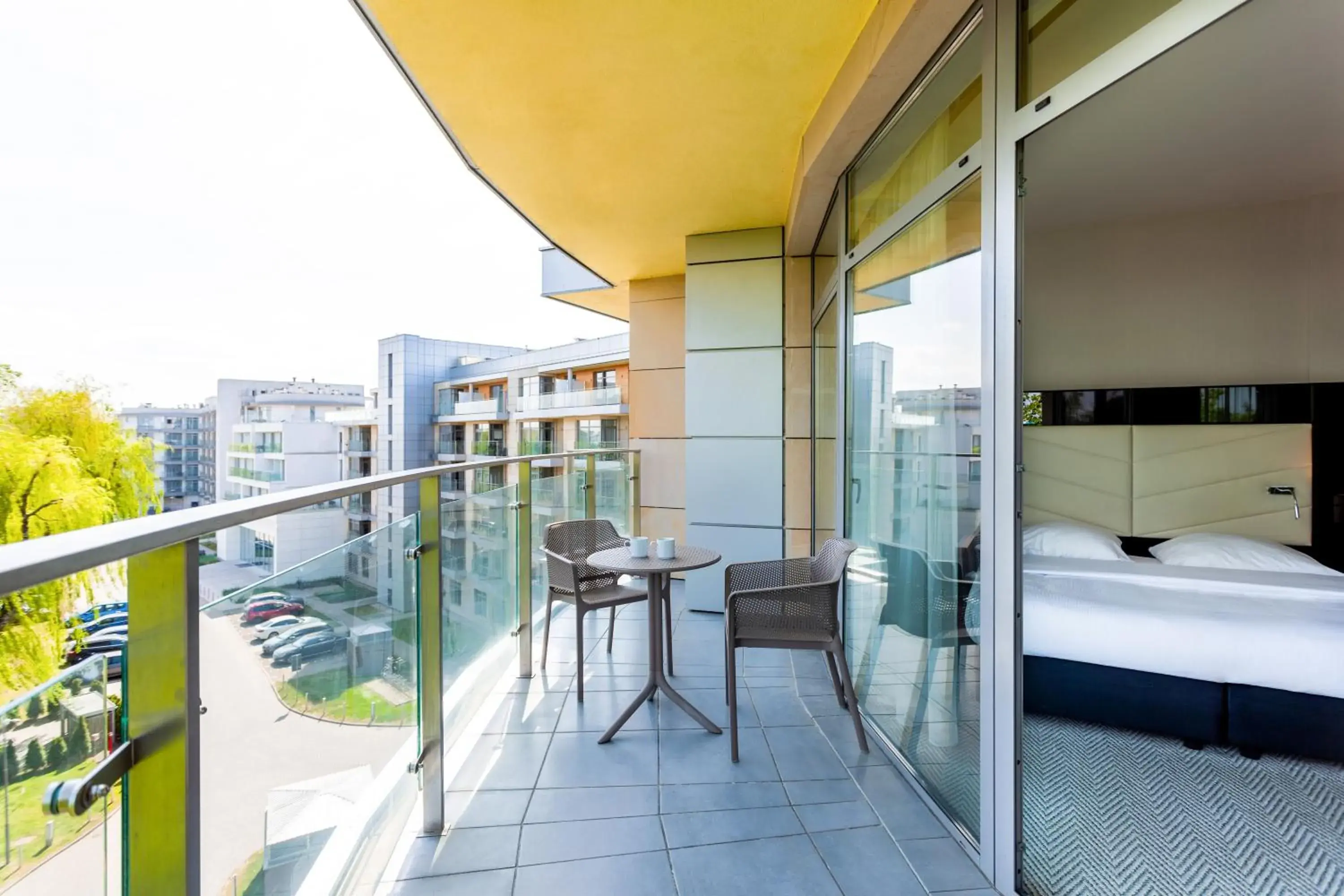 View (from property/room), Bed in Diune Hotel by Zdrojowa View (from property/room), Bed in Diune Hotel by Zdrojowa