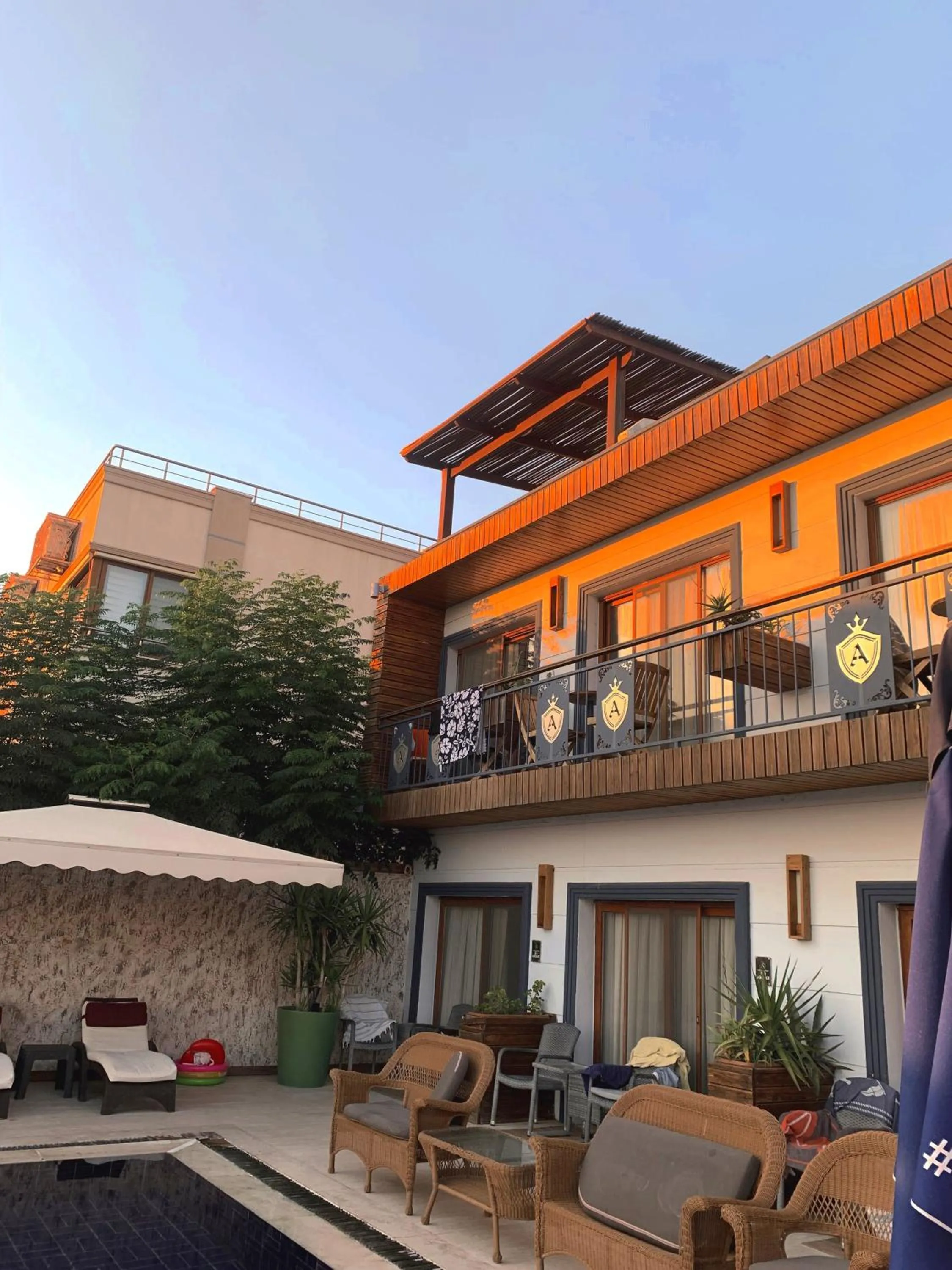 Property building in Akkan Beach Hotel