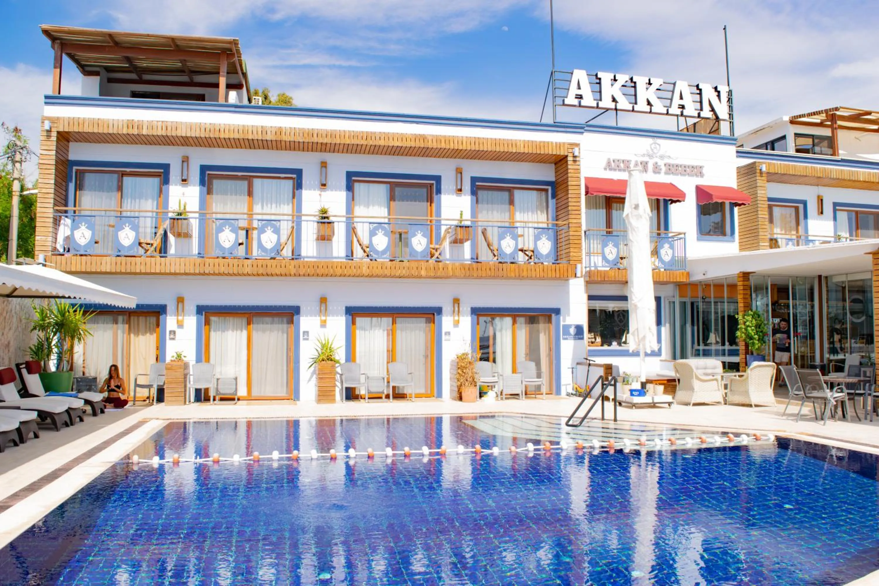 Property building in Akkan Beach Hotel