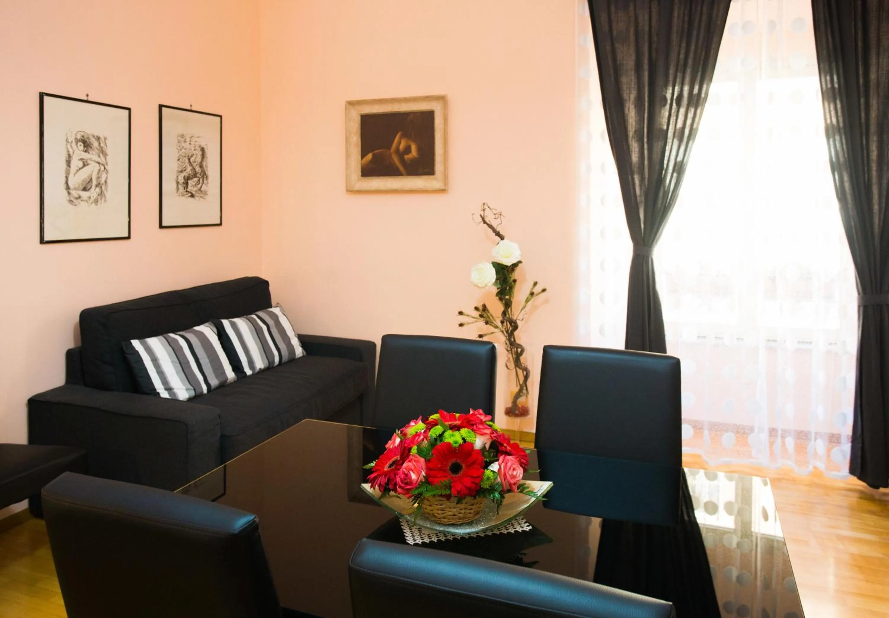 Living room in B&B Eternal Rome Inn