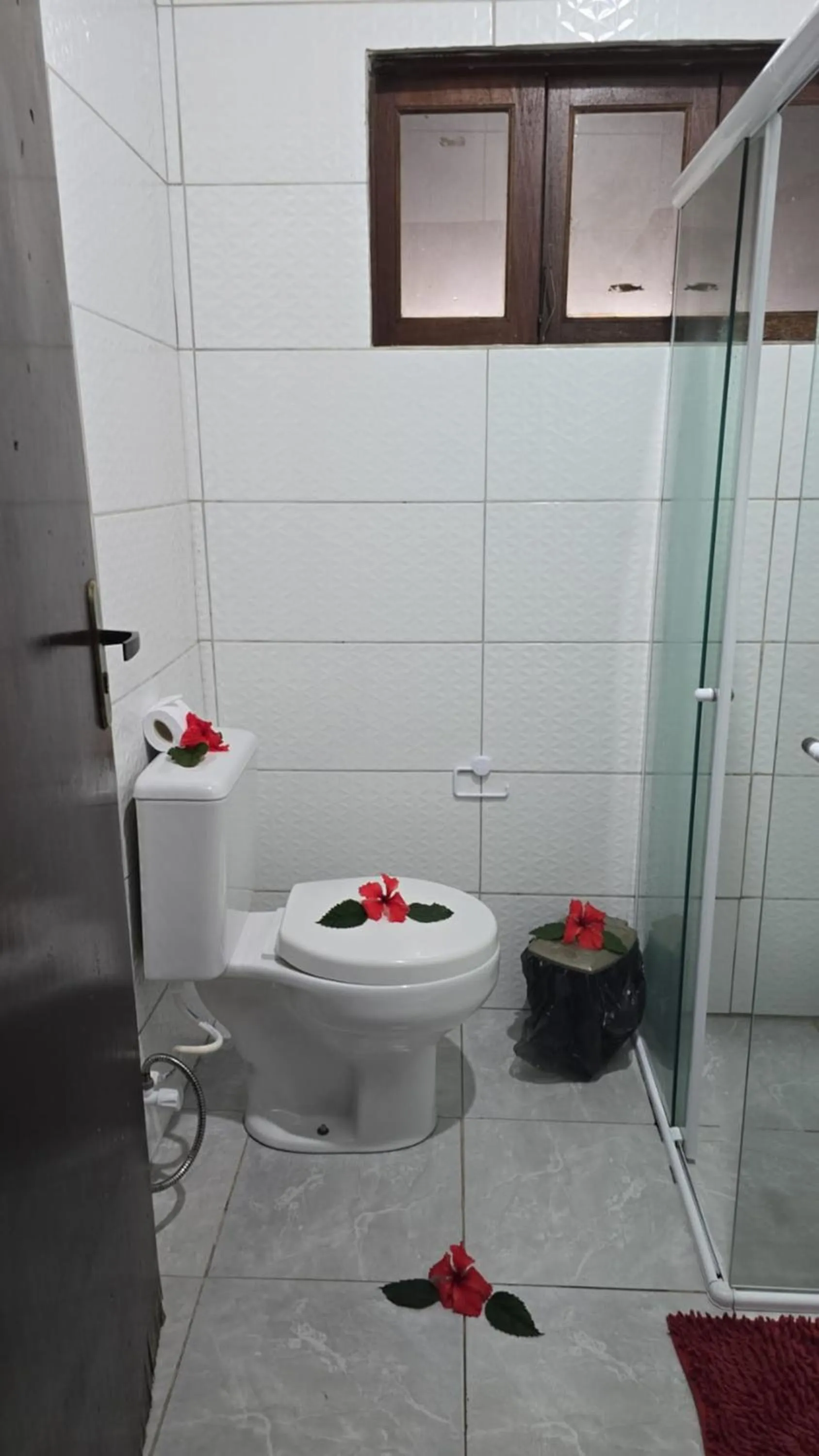 Bathroom in Pousada Capim Açu