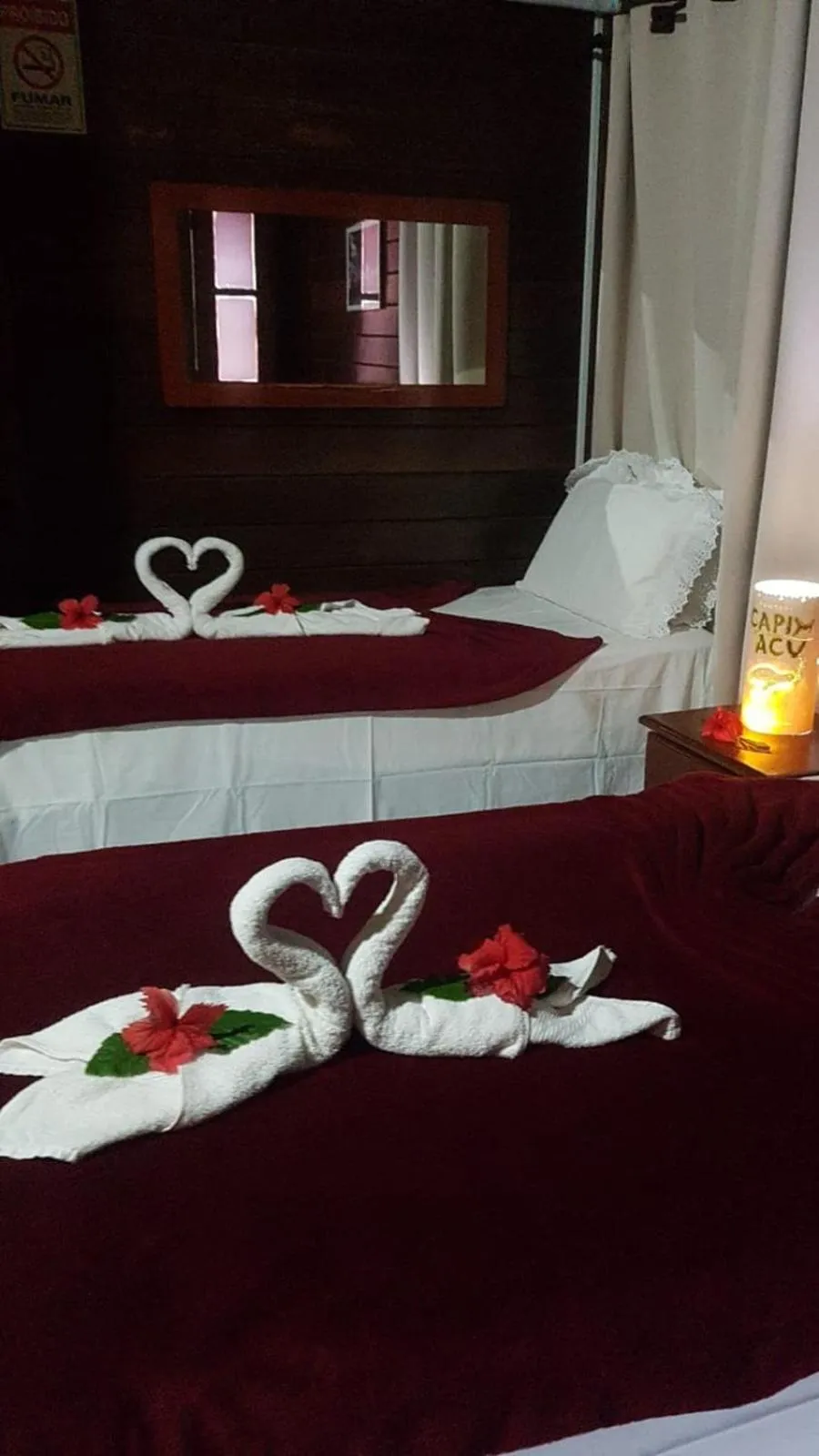 Photo of the whole room, Bed in Pousada Capim Açu