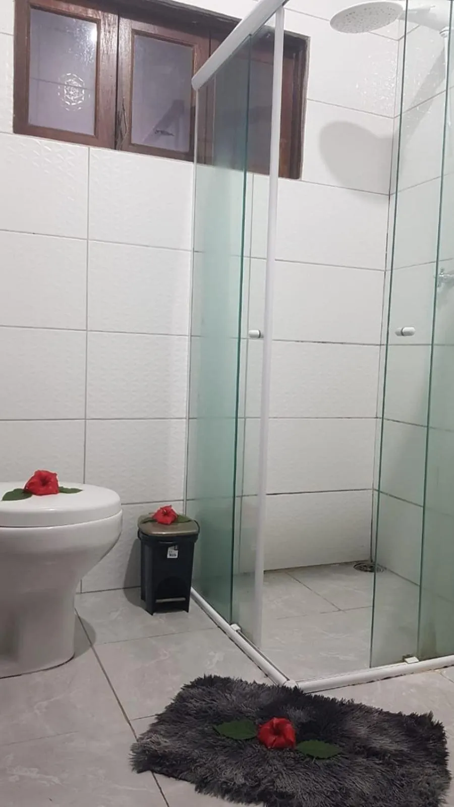 Shower in Pousada Capim Açu