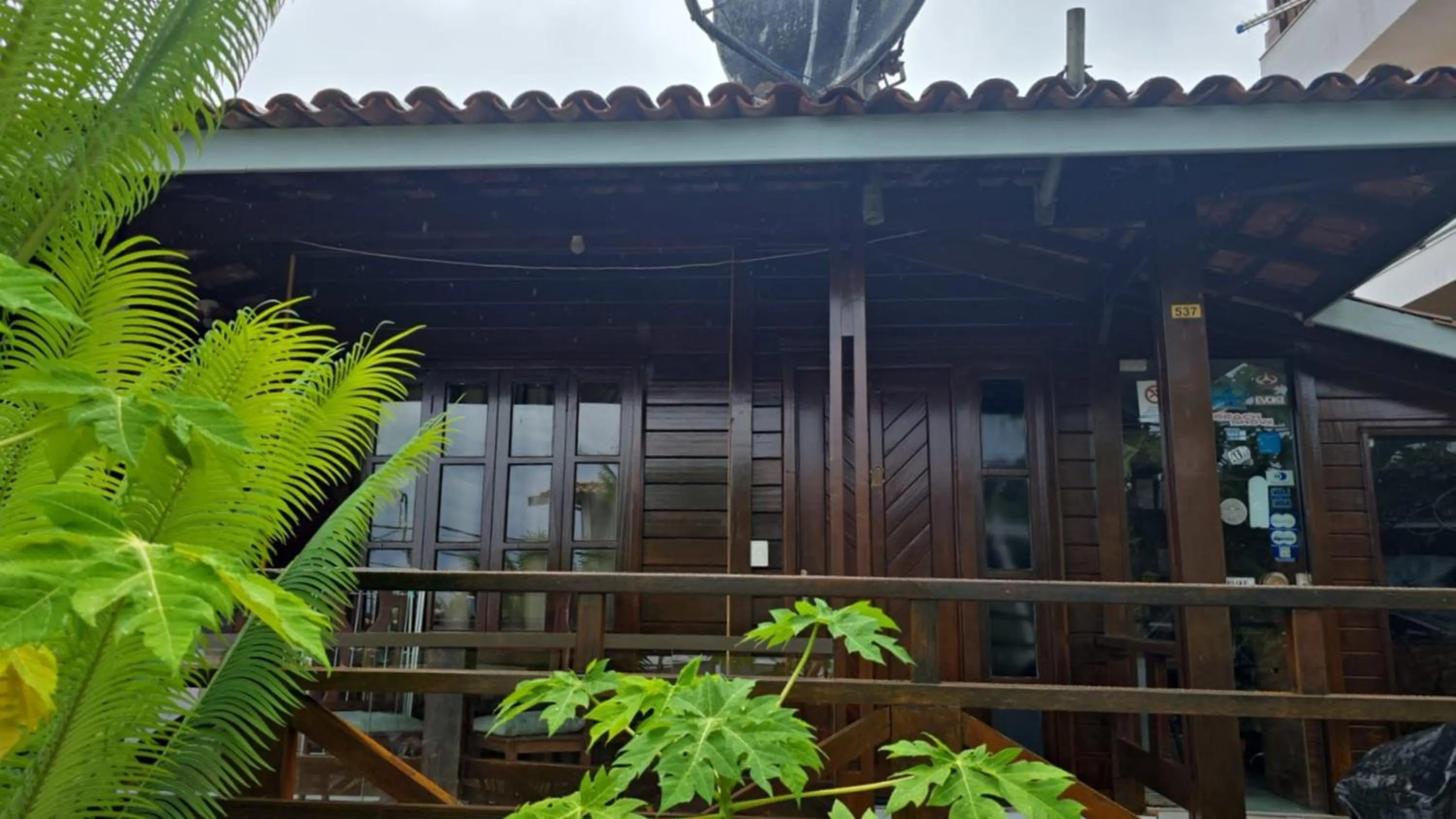 Facade/entrance in Pousada Capim Açu