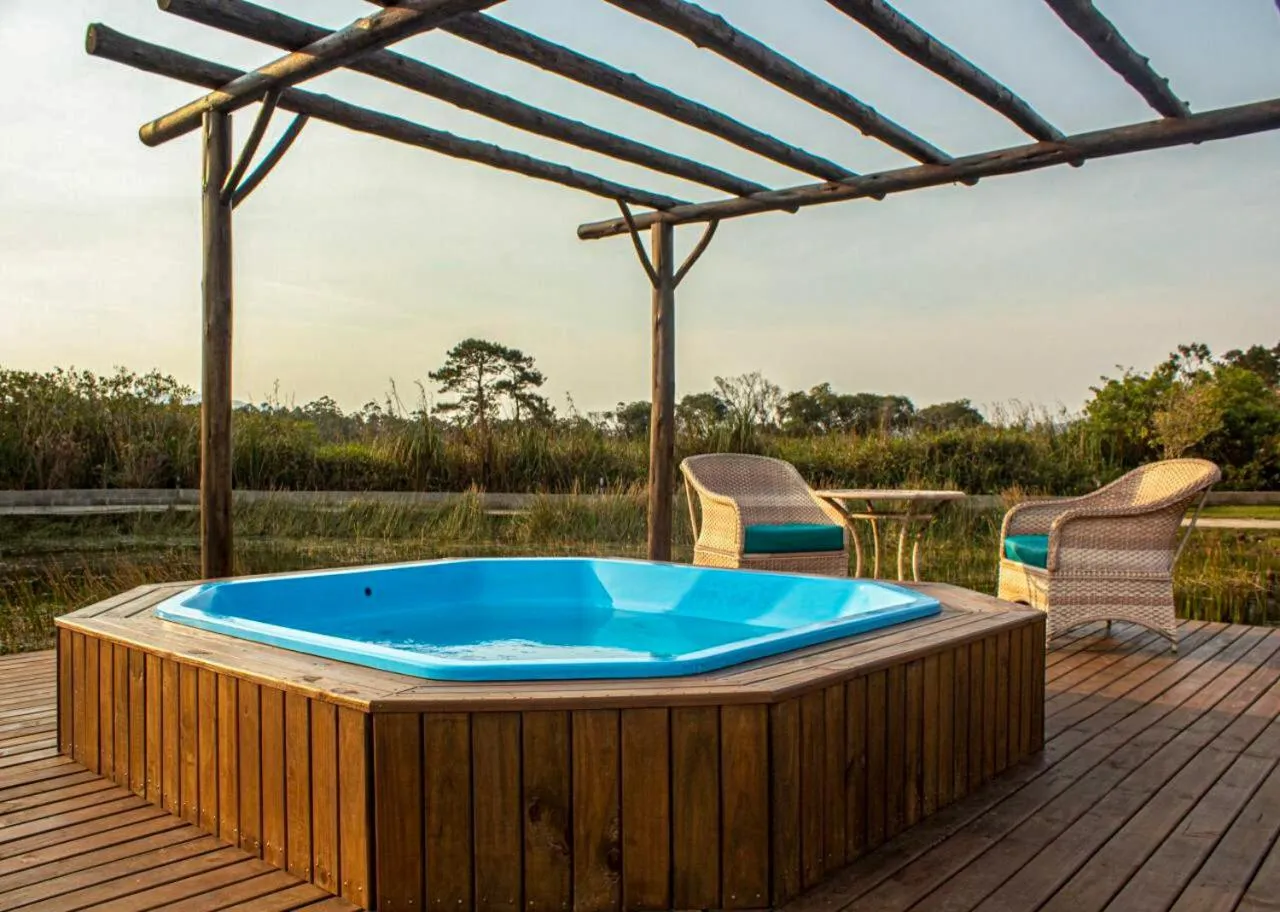 Swimming pool in Pousada Xaxá