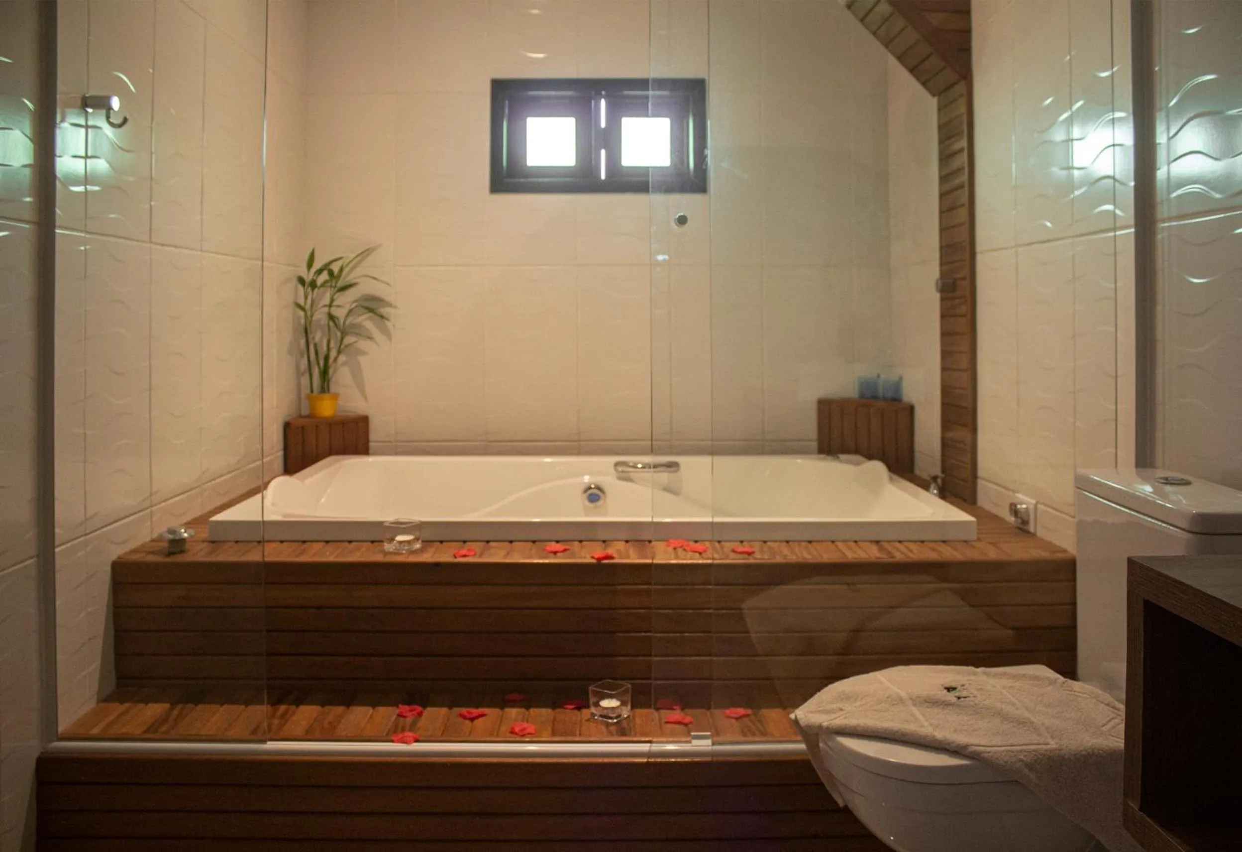 Hot Tub in Pousada Xaxá