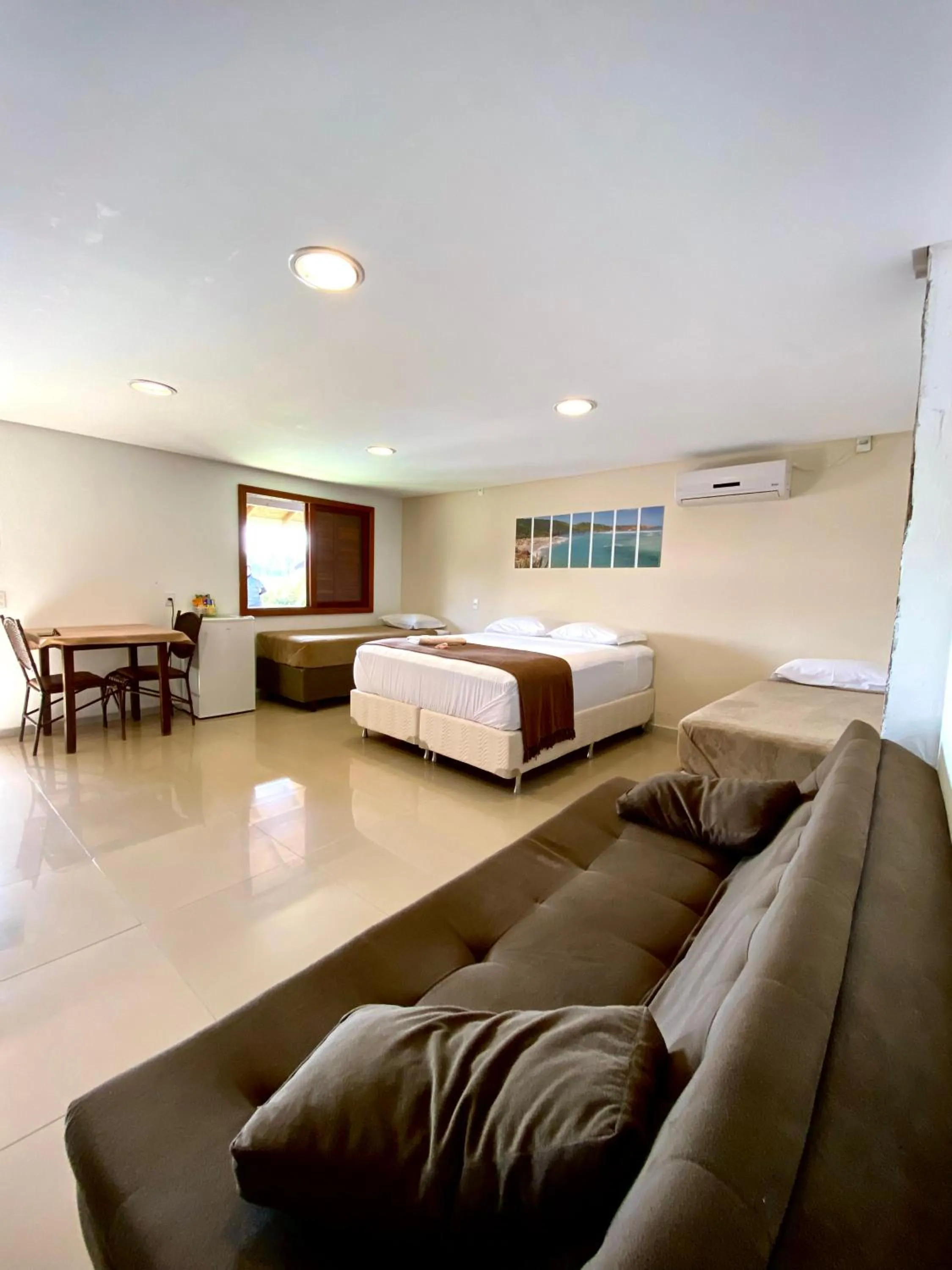 Bed in Pousada Xaxá