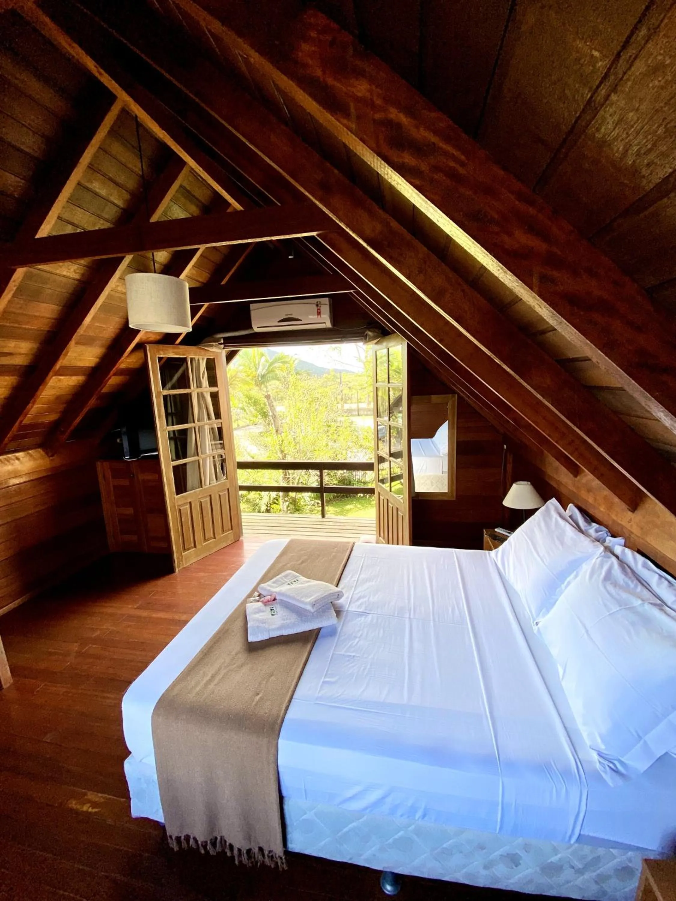 Bed in Pousada Xaxá