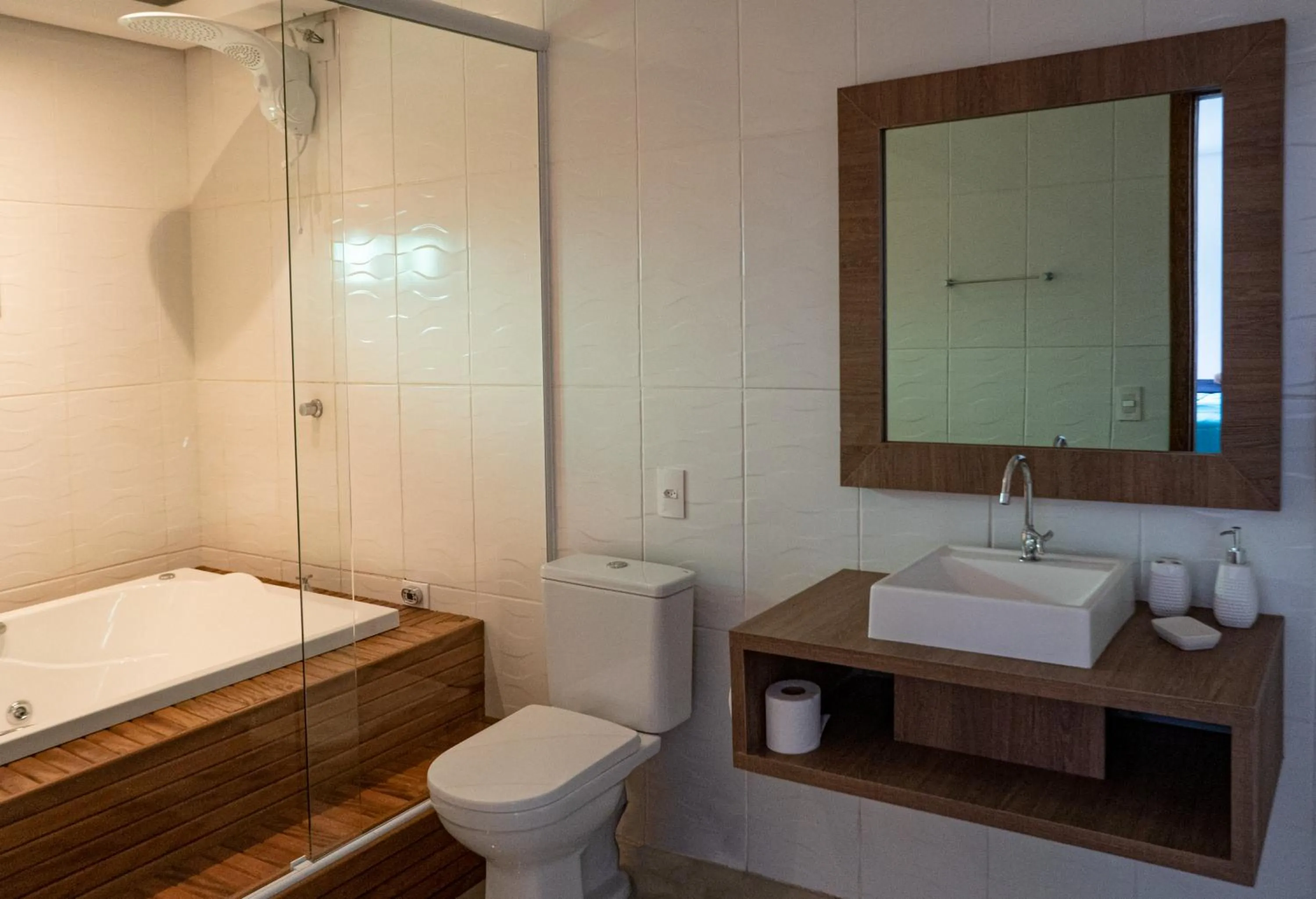 Bathroom in Pousada Xaxá