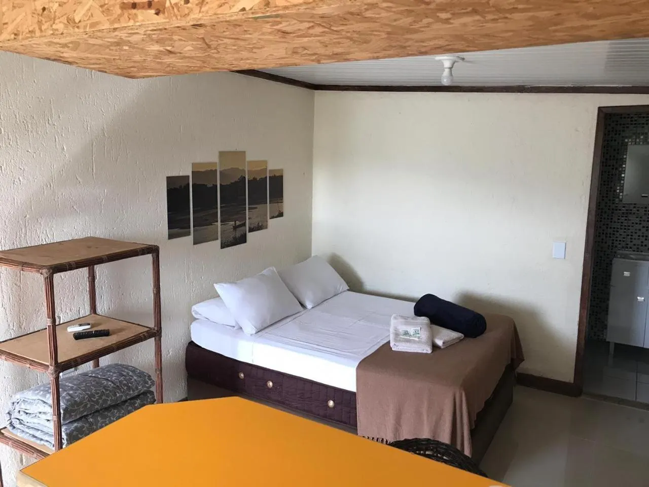 Bed in Pousada Xaxá