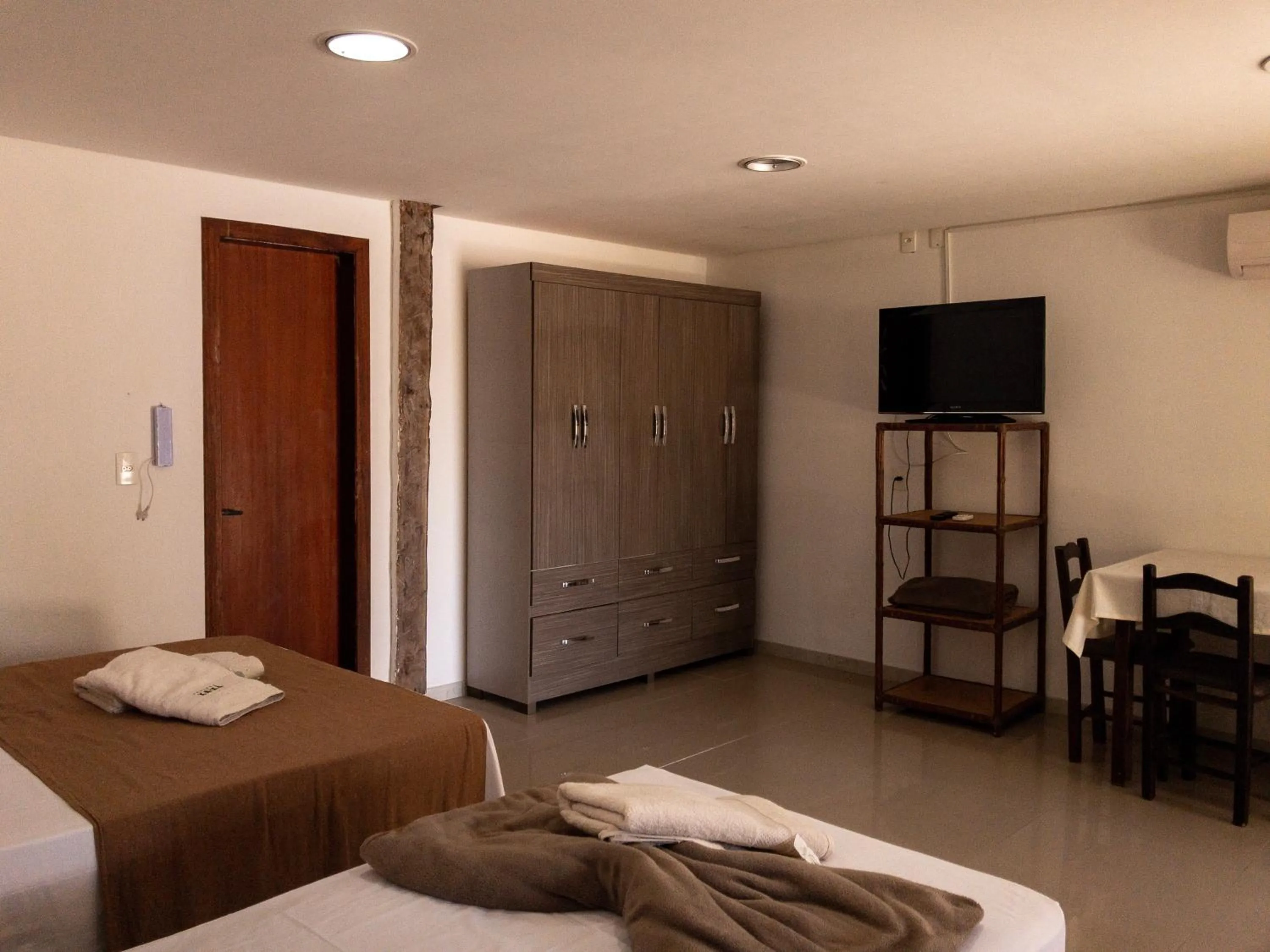 Bed in Pousada Xaxá