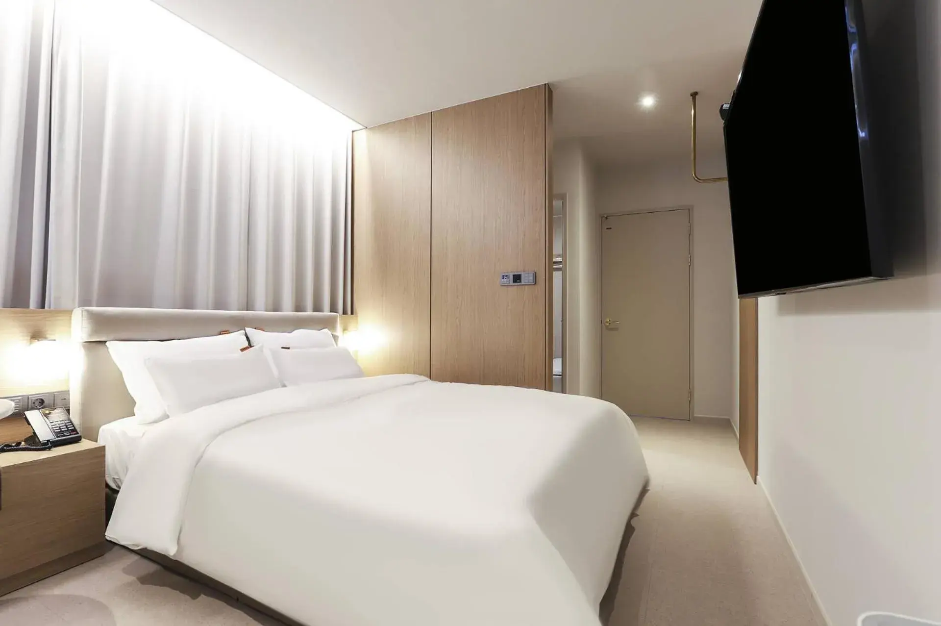 Bed in Wonju Brown Dot Hotel Corporate city Bed in Wonju Brown Dot Hotel Corporate city