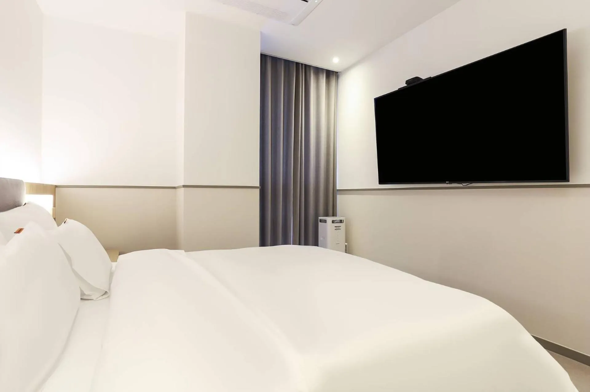 Bed in Wonju Brown Dot Hotel Corporate city