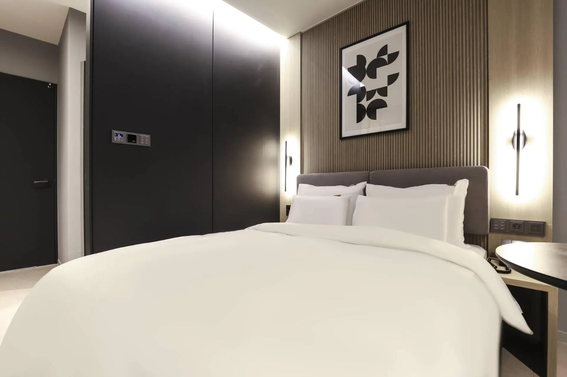 Bed in Wonju Brown Dot Hotel Corporate city